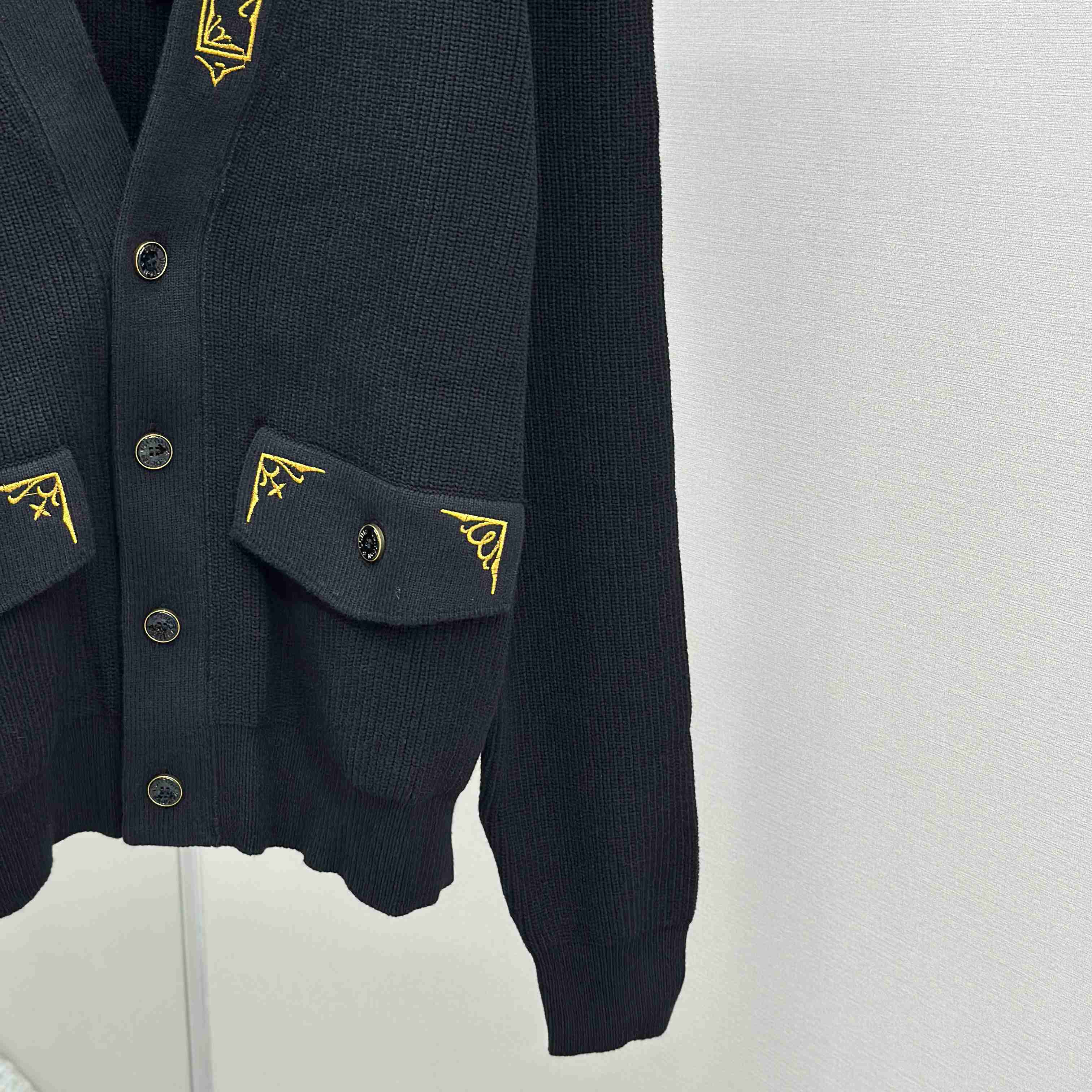 Louis Vuitton Embroidered Signature Cardigan   1AHVMY - DopestKickz
