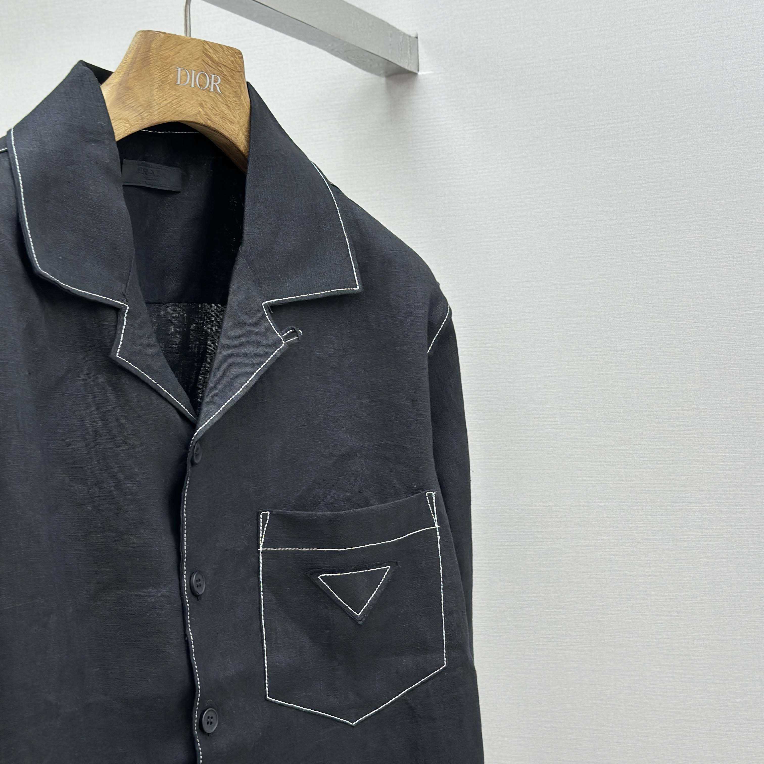 Prada Linen Shirt - DopestKickz