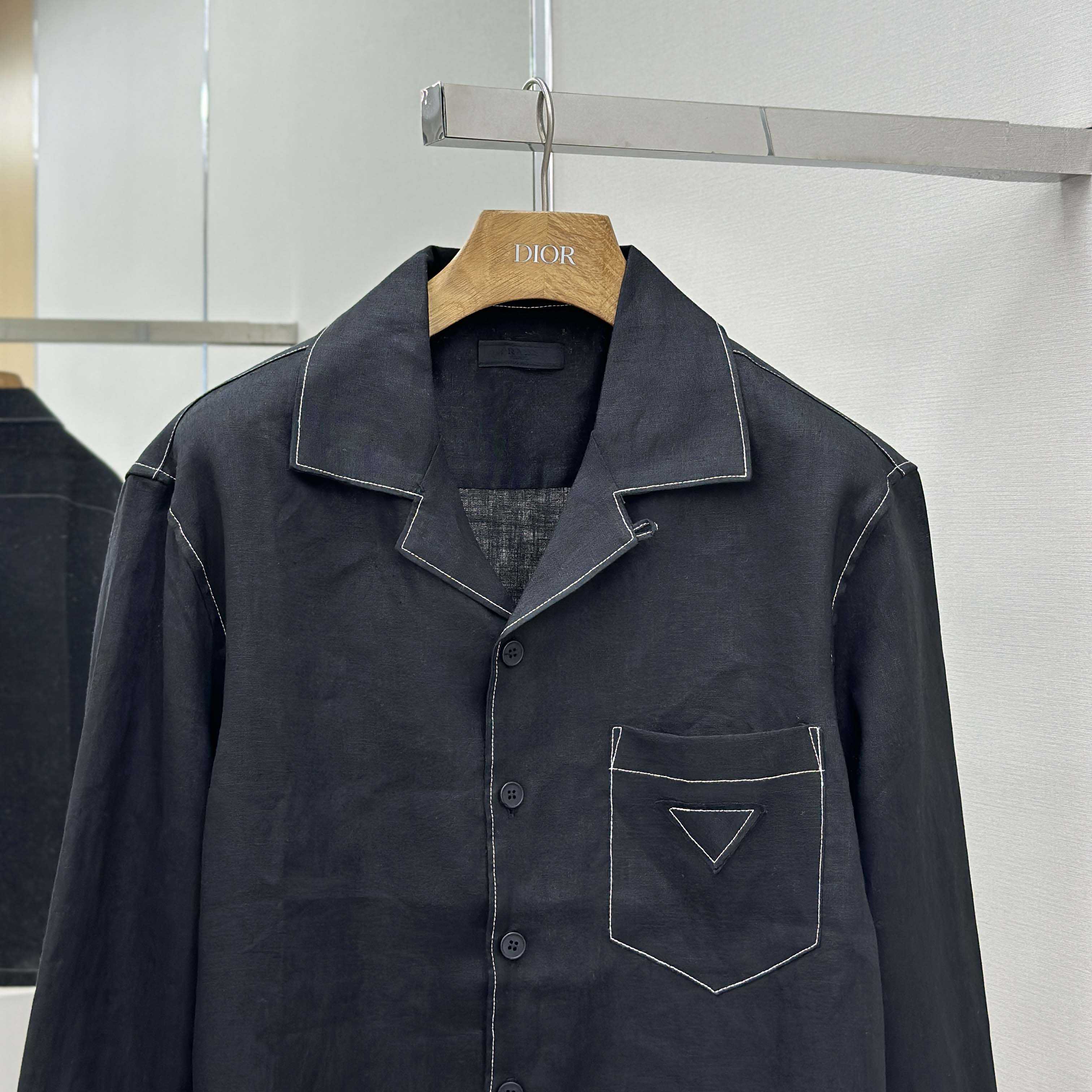 Prada Linen Shirt - DopestKickz