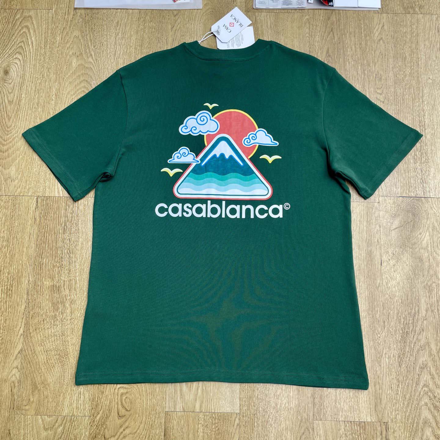 Casablanca Montagne Ondulee Short Sleeve T-shirt   C1039 - DopestKickz