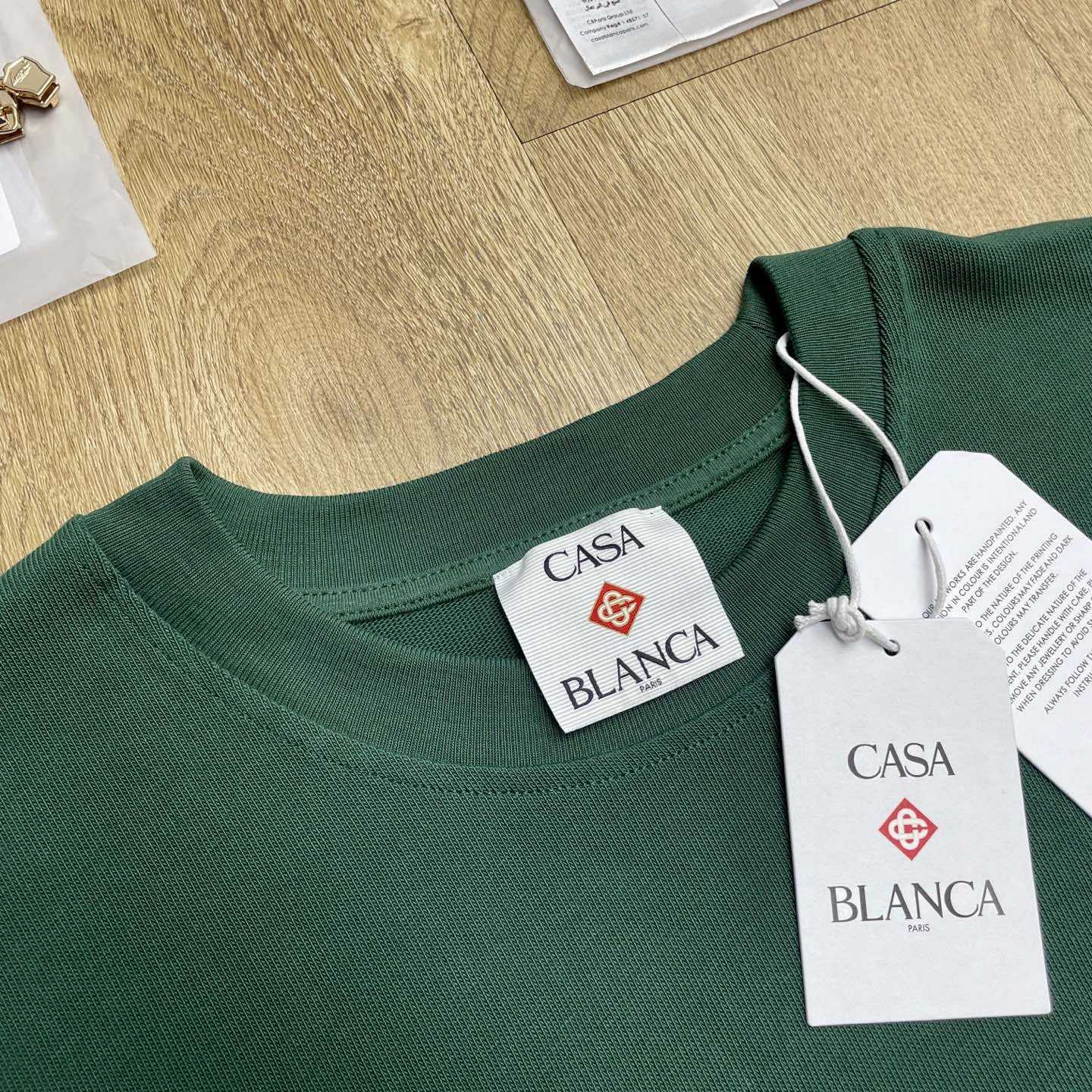 Casablanca Montagne Ondulee Short Sleeve T-shirt   C1039 - DopestKickz