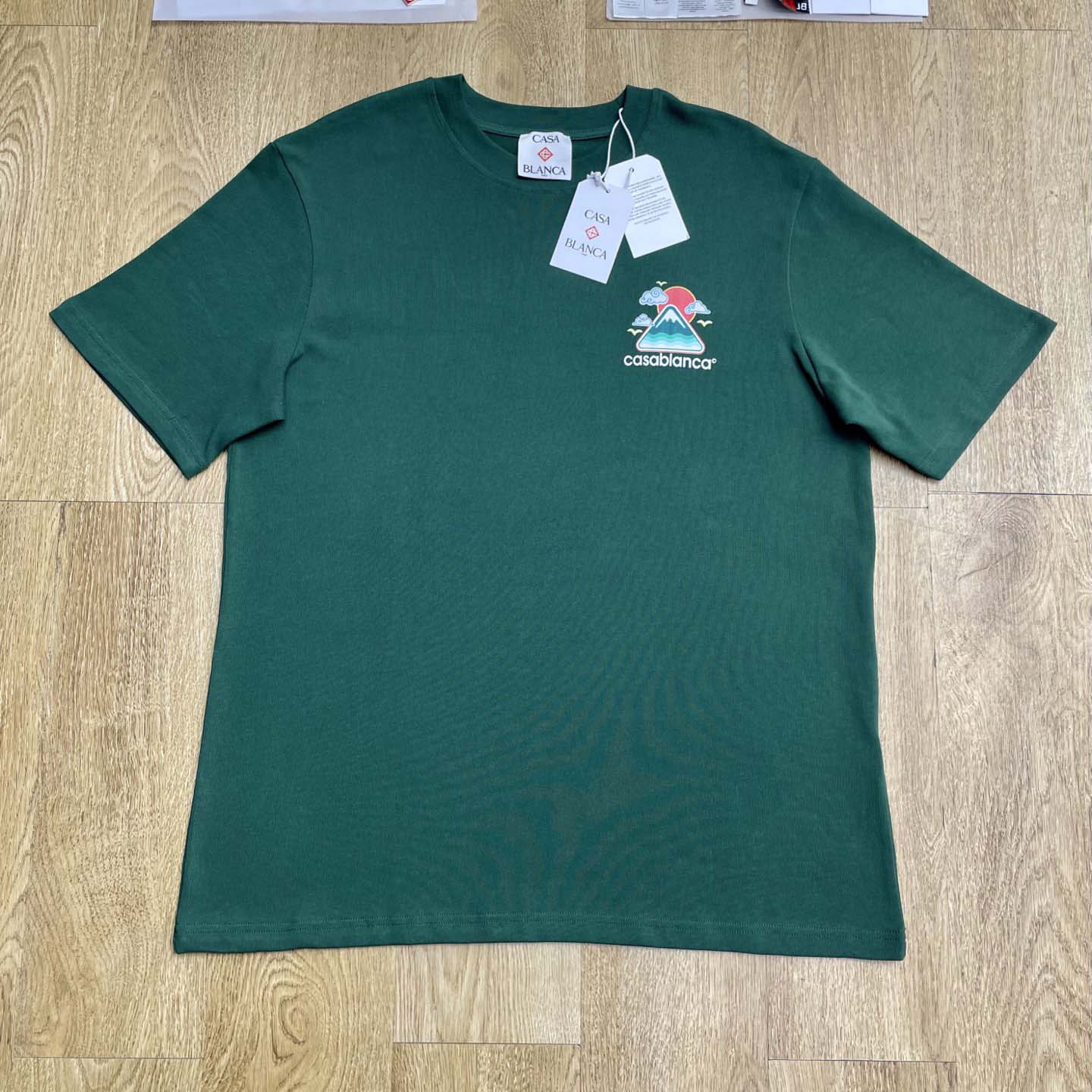 Casablanca Montagne Ondulee Short Sleeve T-shirt   C1039 - DopestKickz