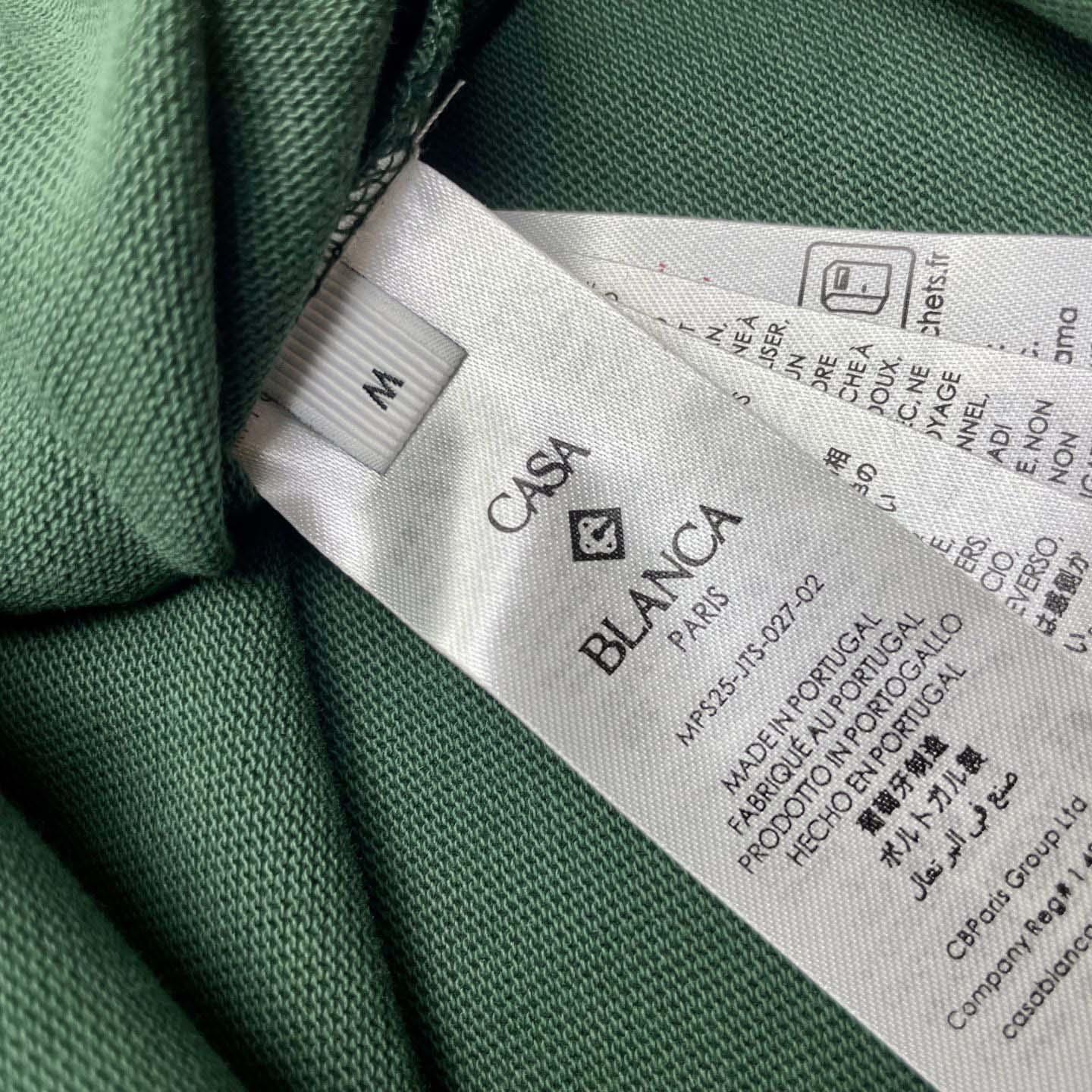 Casablanca Montagne Ondulee Short Sleeve T-shirt   C1039 - DopestKickz