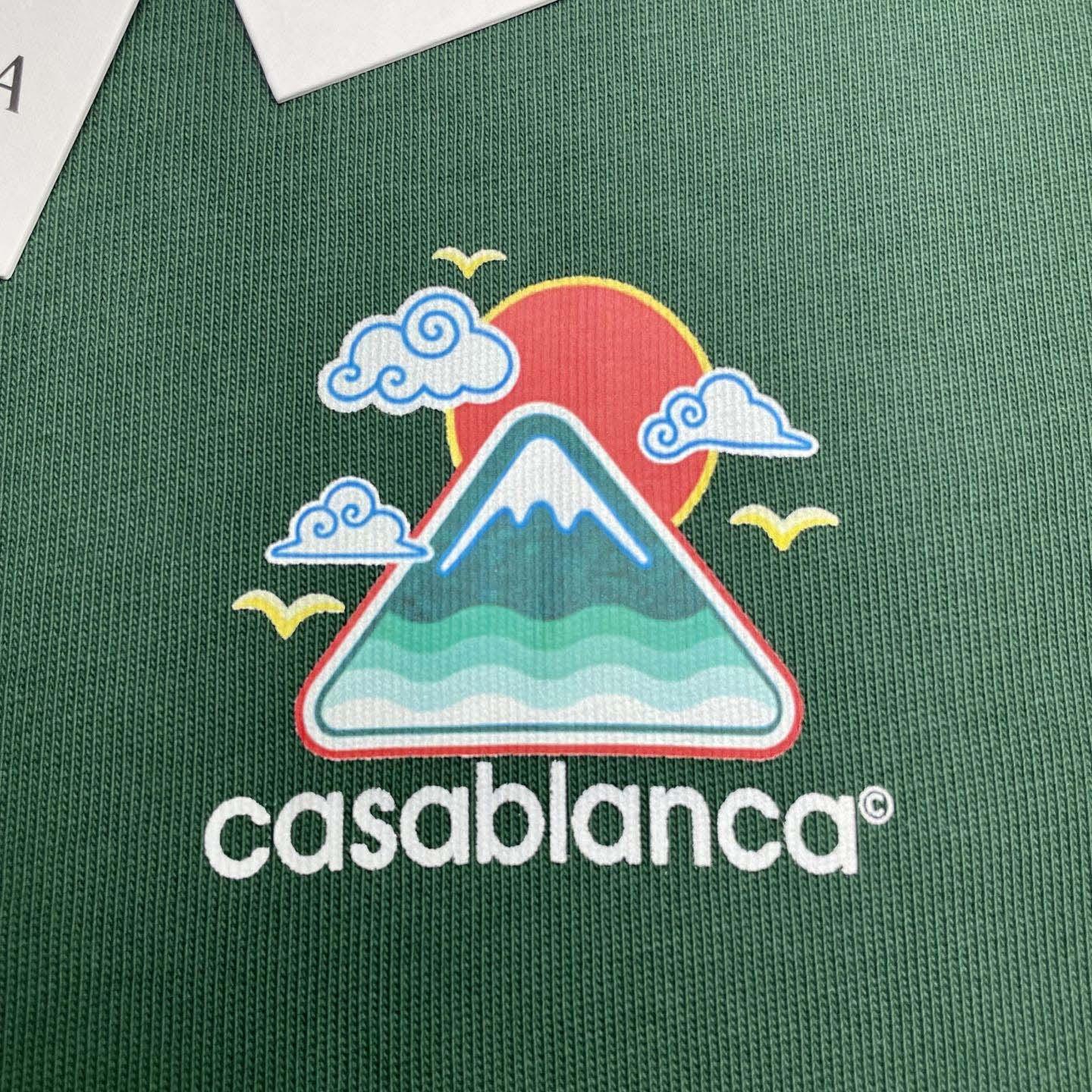 Casablanca Montagne Ondulee Short Sleeve T-shirt   C1039 - DopestKickz