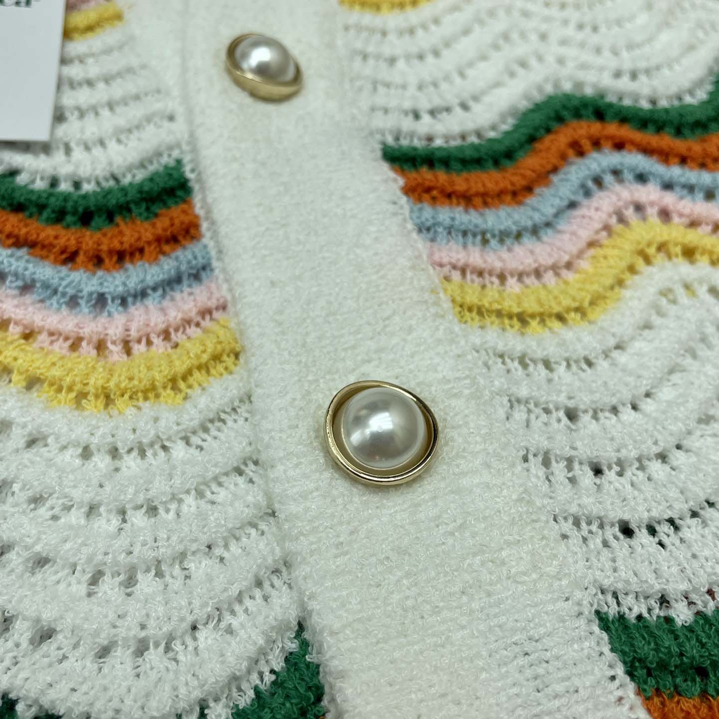 Casablanca Wavy Short-sleeve Boucle Shirt   D0058 - DopestKickz