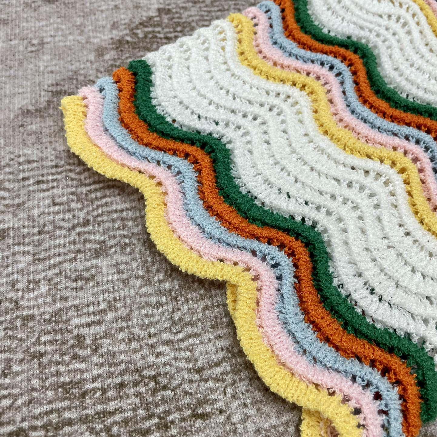 Casablanca Wavy Short-sleeve Boucle Shirt   D0058 - DopestKickz