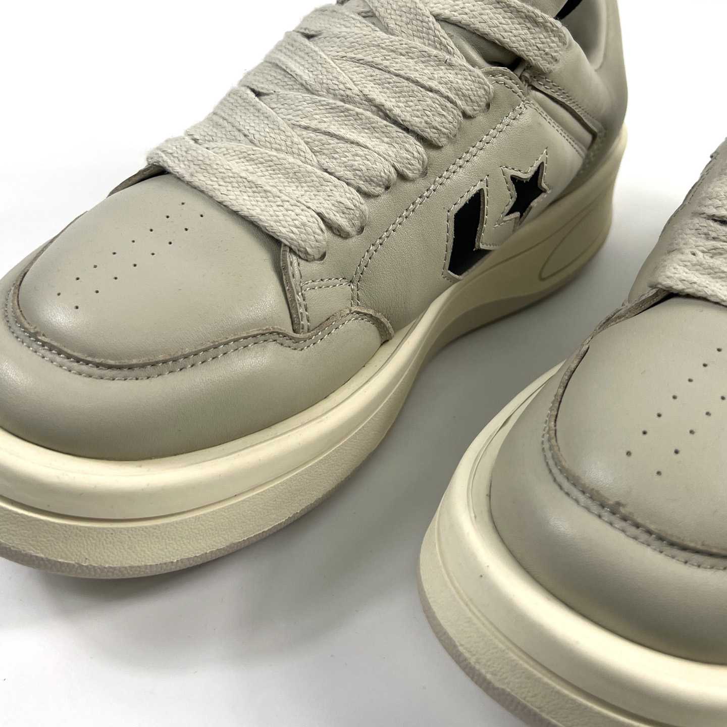 Rick Owens x DRKSHDW TURBOWPN Low Top Shoes - DopestKickz
