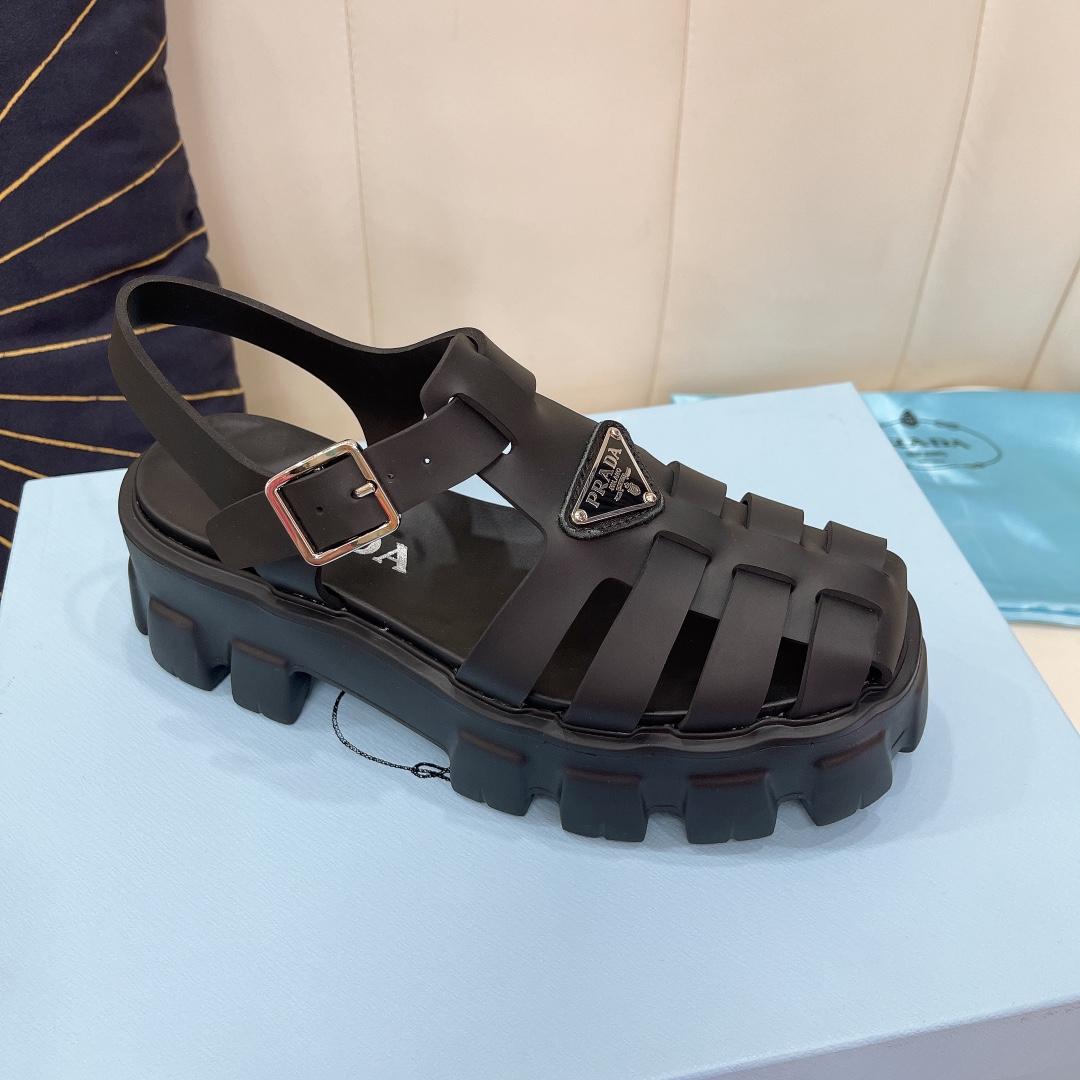 Prada Foam Rubber Sandals - DopestKickz