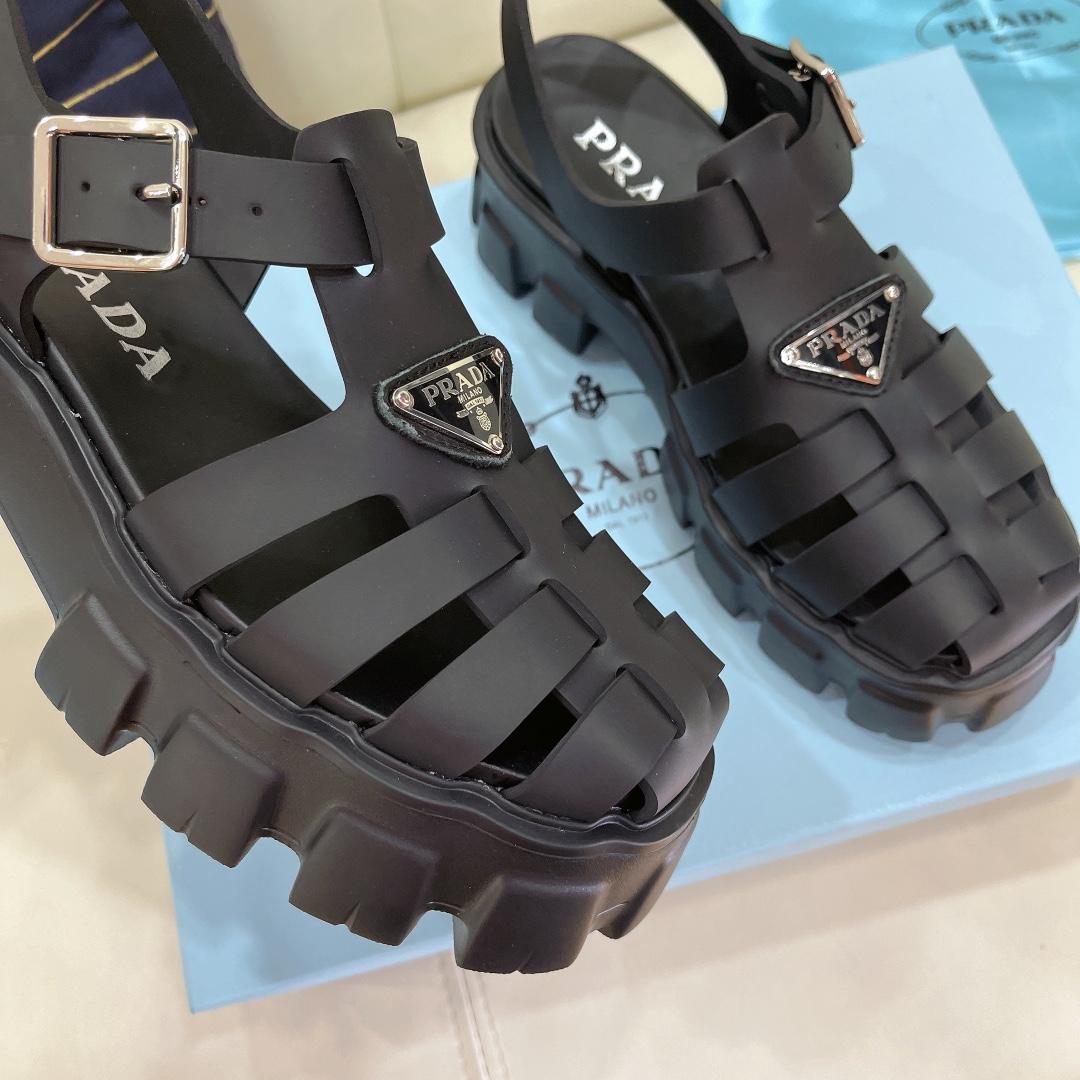 Prada Foam Rubber Sandals - DopestKickz