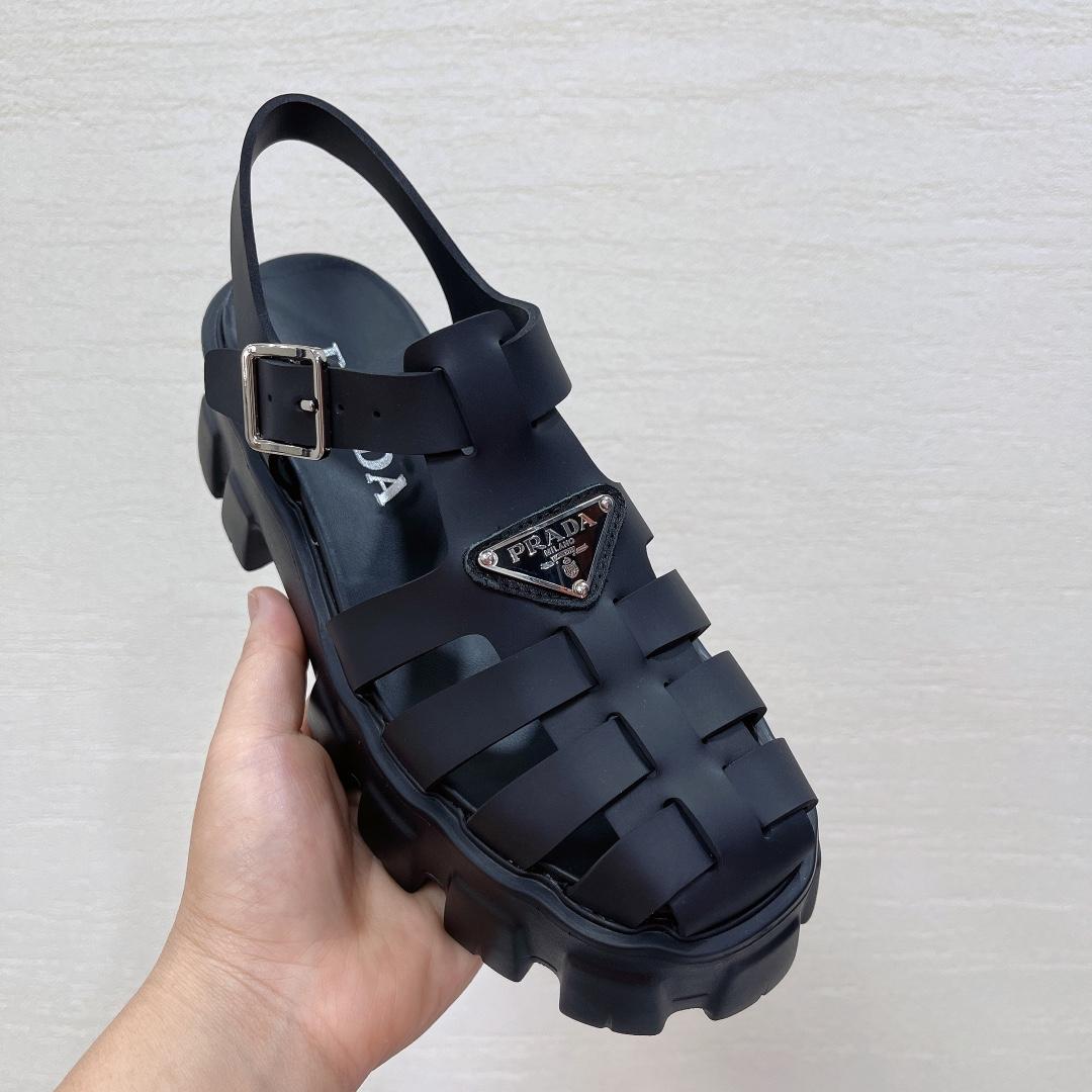 Prada Foam Rubber Sandals - DopestKickz