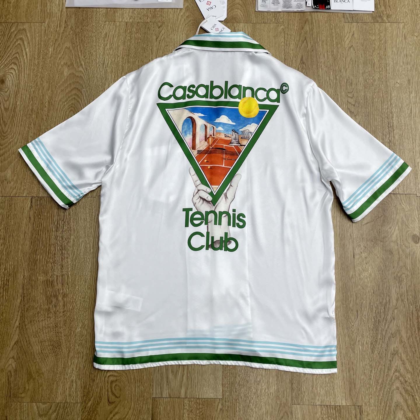 Casablanca Metaphysical Tennis Icon Shirt    CA3534 - DopestKickz