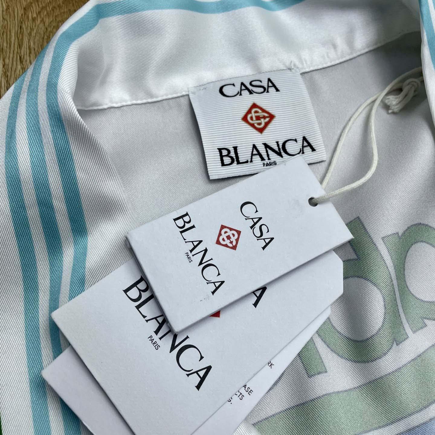 Casablanca Metaphysical Tennis Icon Shirt    CA3534 - DopestKickz