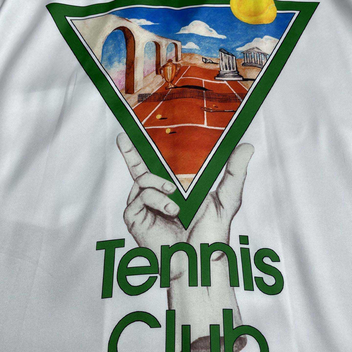 Casablanca Metaphysical Tennis Icon Shirt    CA3534 - DopestKickz