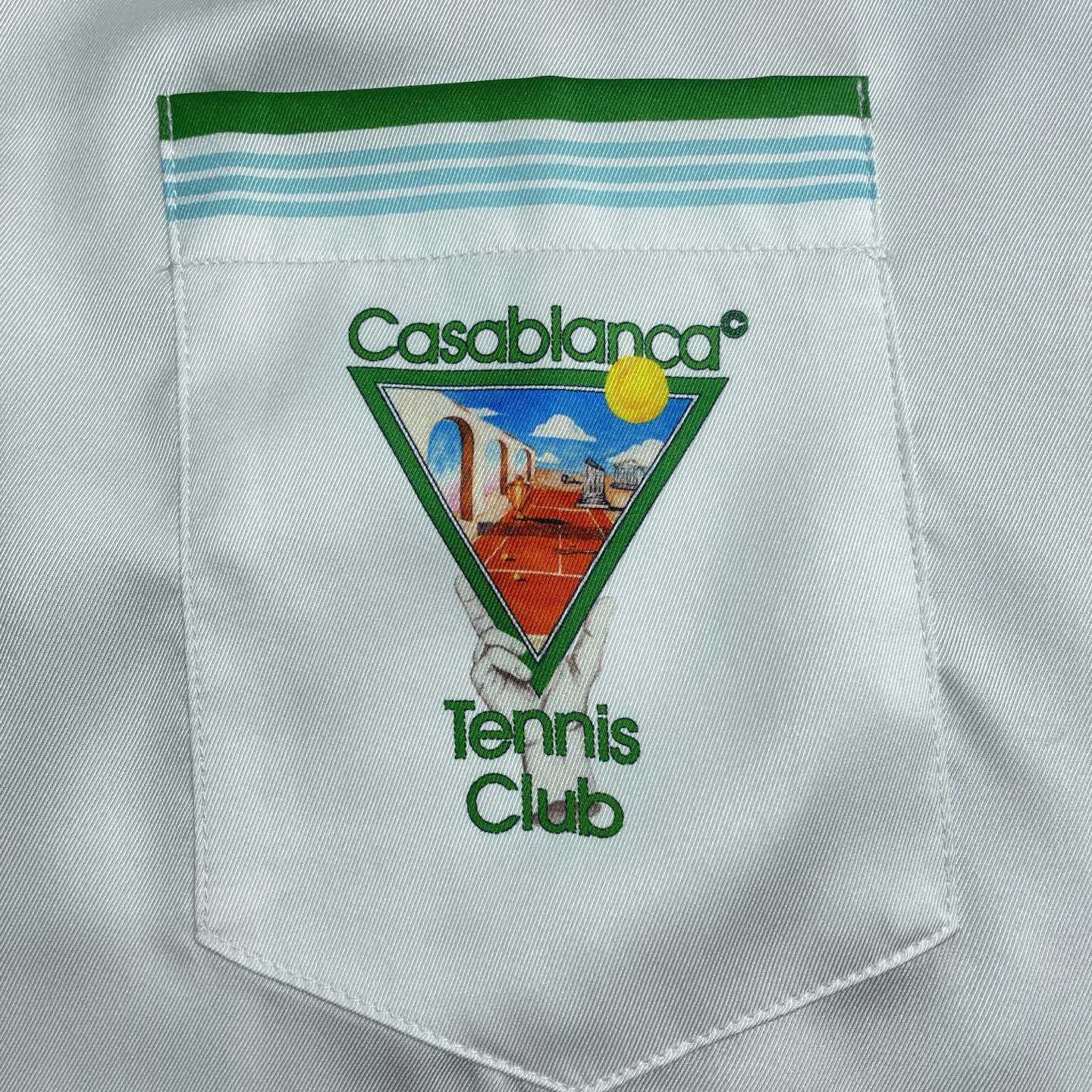 Casablanca Metaphysical Tennis Icon Shirt    CA3534 - DopestKickz