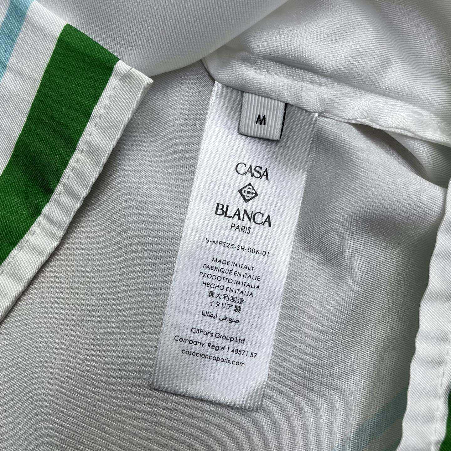 Casablanca Metaphysical Tennis Icon Shirt    CA3534 - DopestKickz