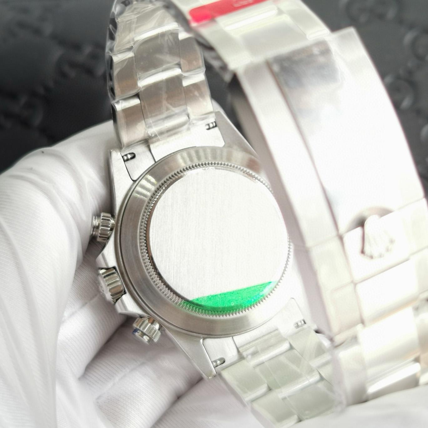 Rolex Cosmograph Daytona Stainless Steel Black Dial Watch 116500 - DopestKickz