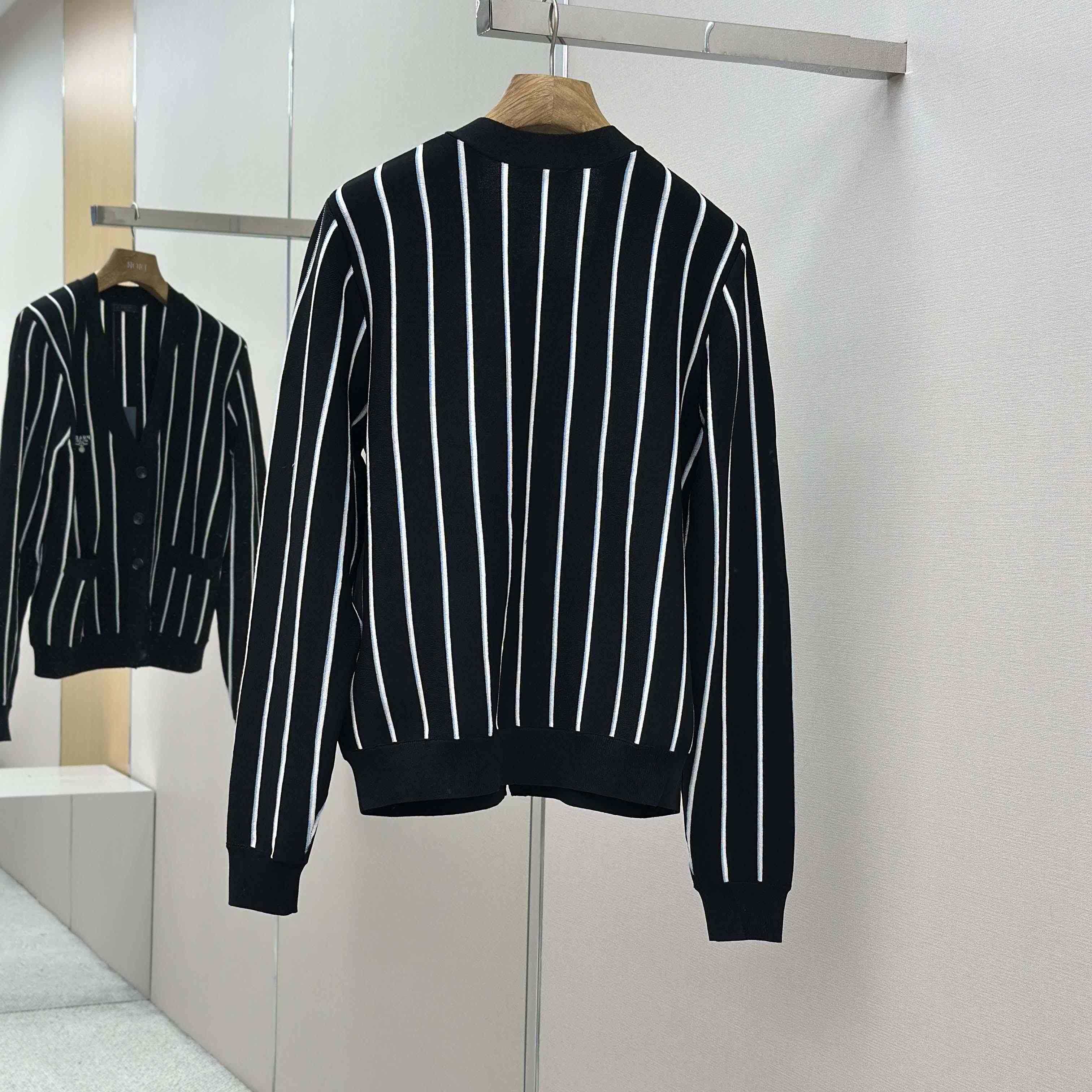Prada Black Wool Cardigan - DopestKickz