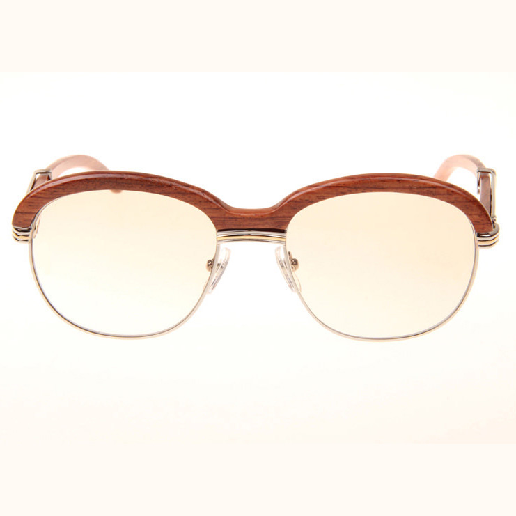 Cartier CT_1116679 Sunglasses In Silver Brown Gradient - DopestKickz