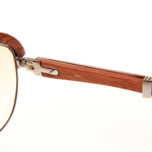 Cartier CT_1116679 Sunglasses In Silver Brown Gradient - DopestKickz