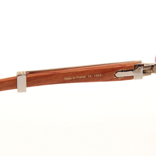 Cartier CT_1116679 Sunglasses In Silver Brown Gradient - DopestKickz