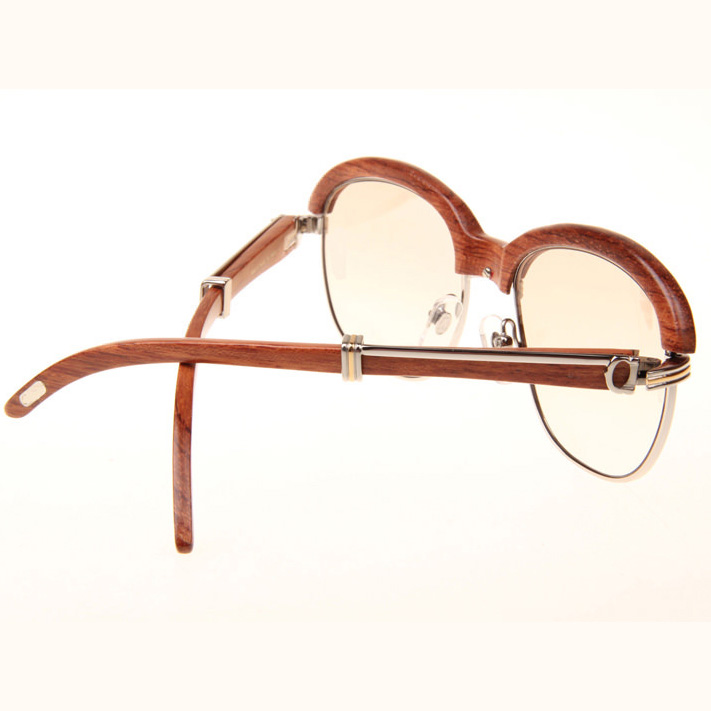 Cartier CT_1116679 Sunglasses In Silver Brown Gradient - DopestKickz