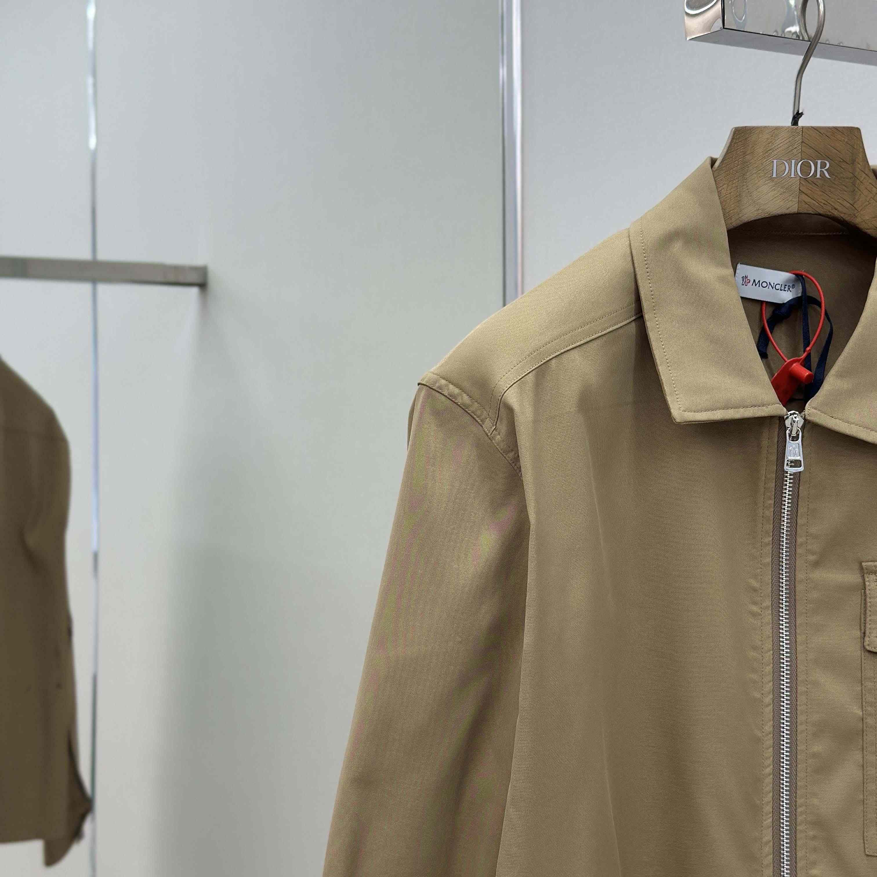 Moncler Gabardine Cotton Shirt Jacket - DopestKickz