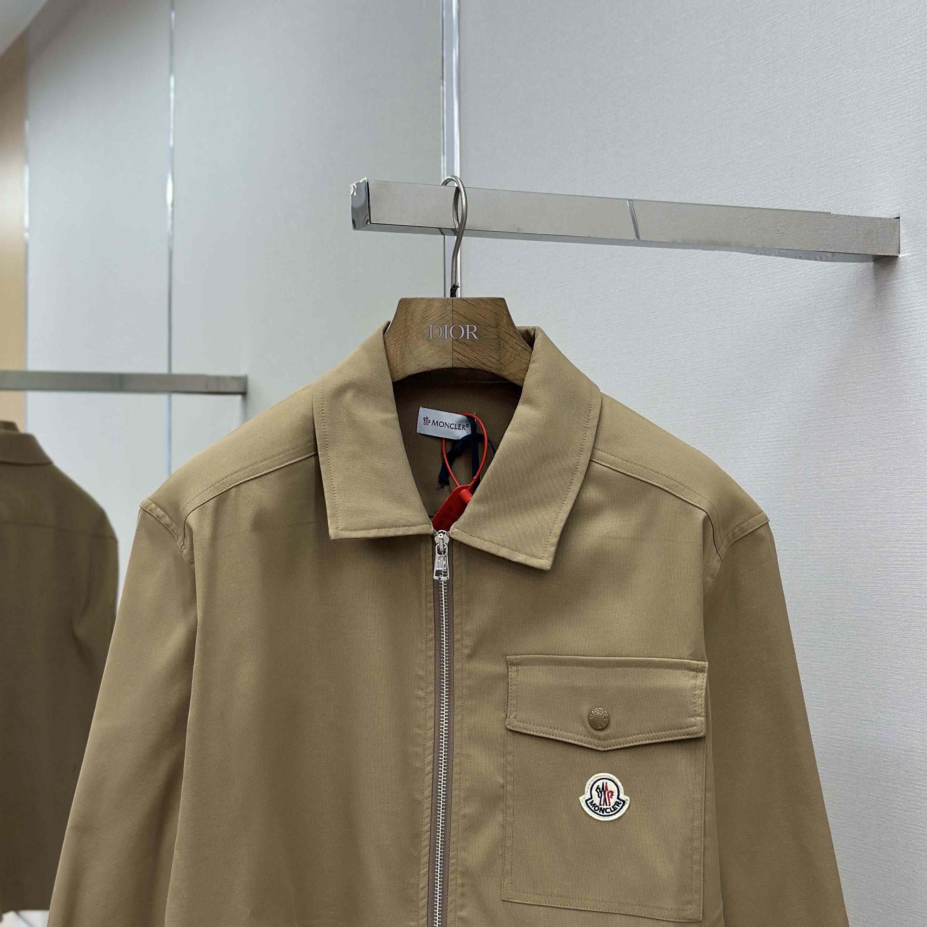 Moncler Gabardine Cotton Shirt Jacket - DopestKickz
