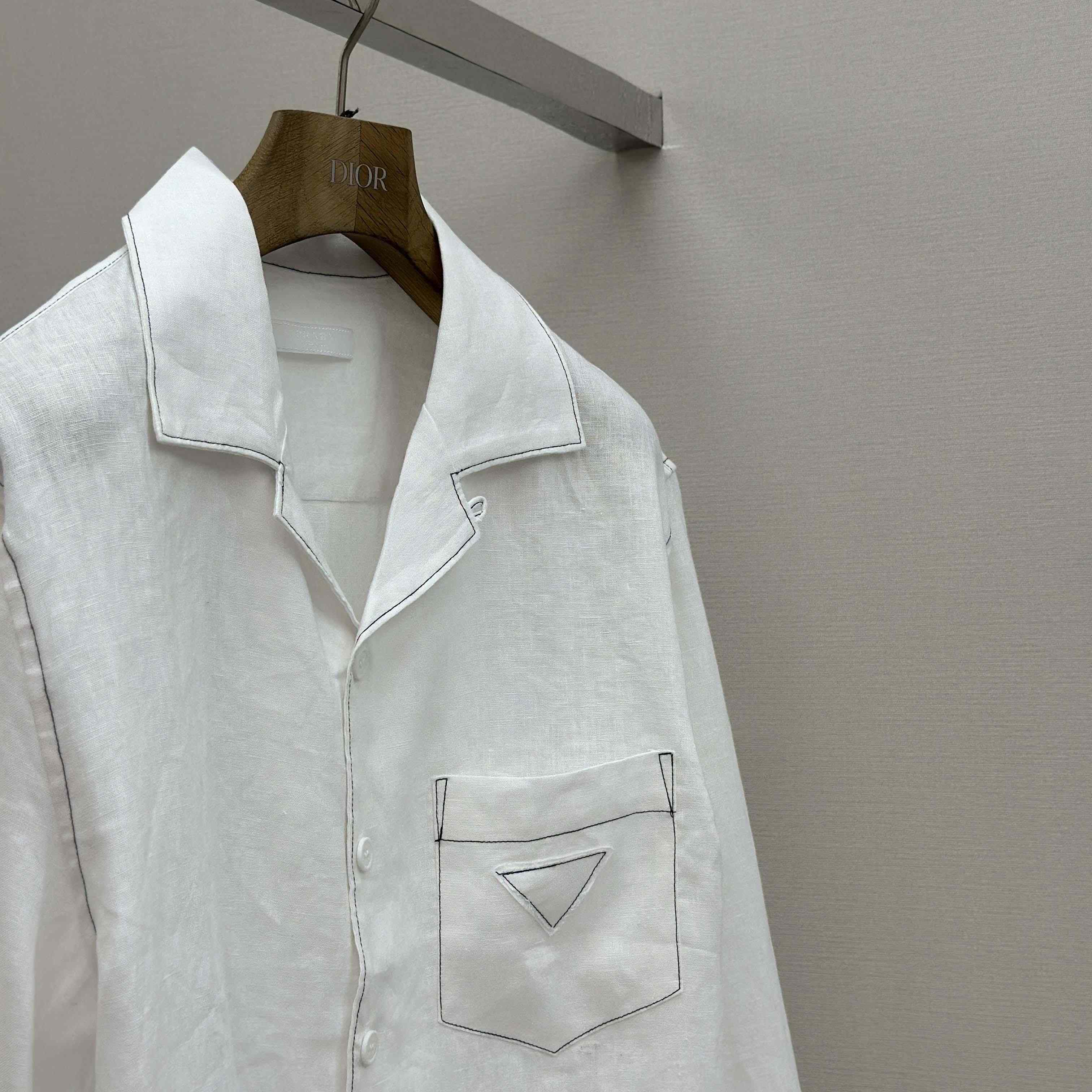 Prada Linen Shirt - DopestKickz