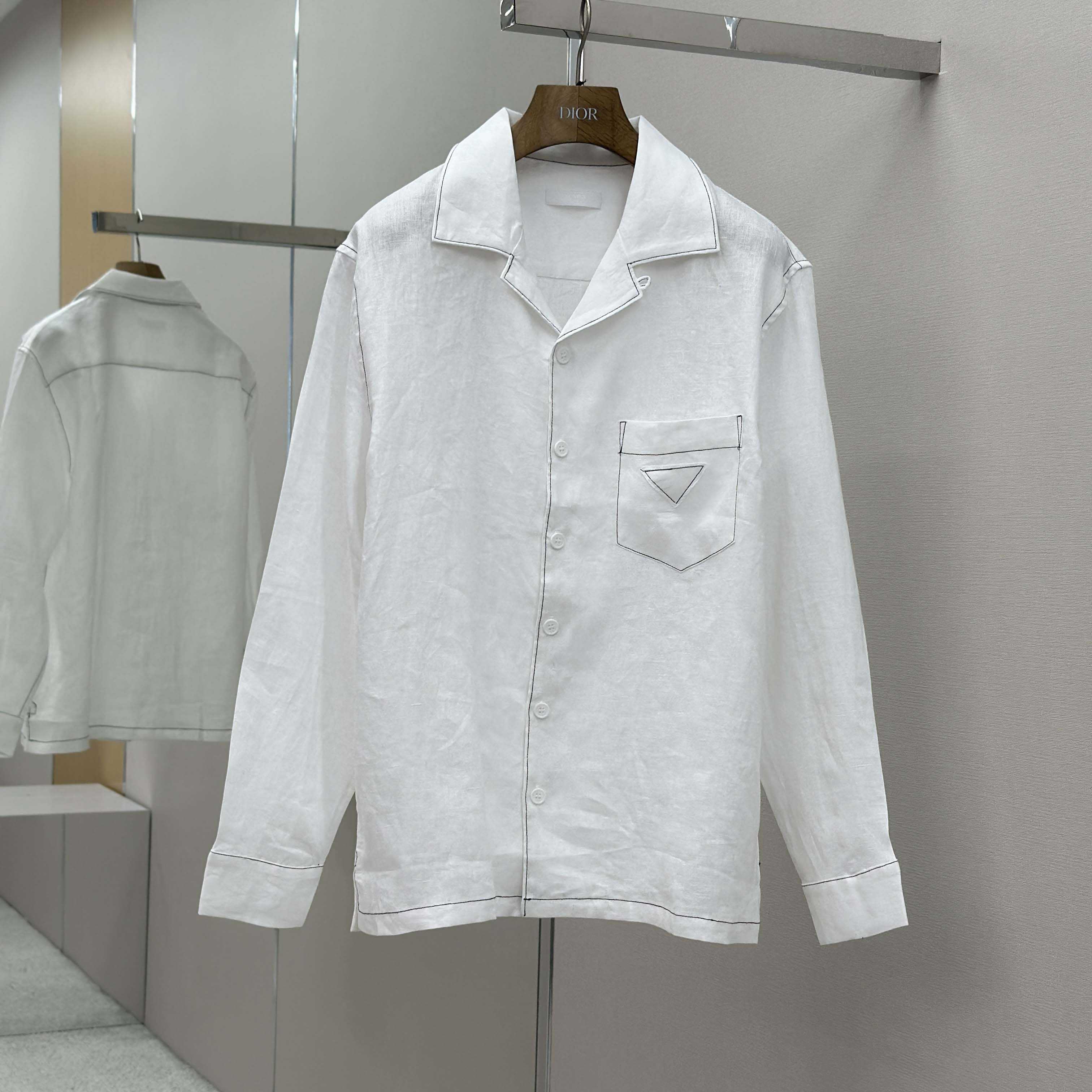 Prada Linen Shirt - DopestKickz