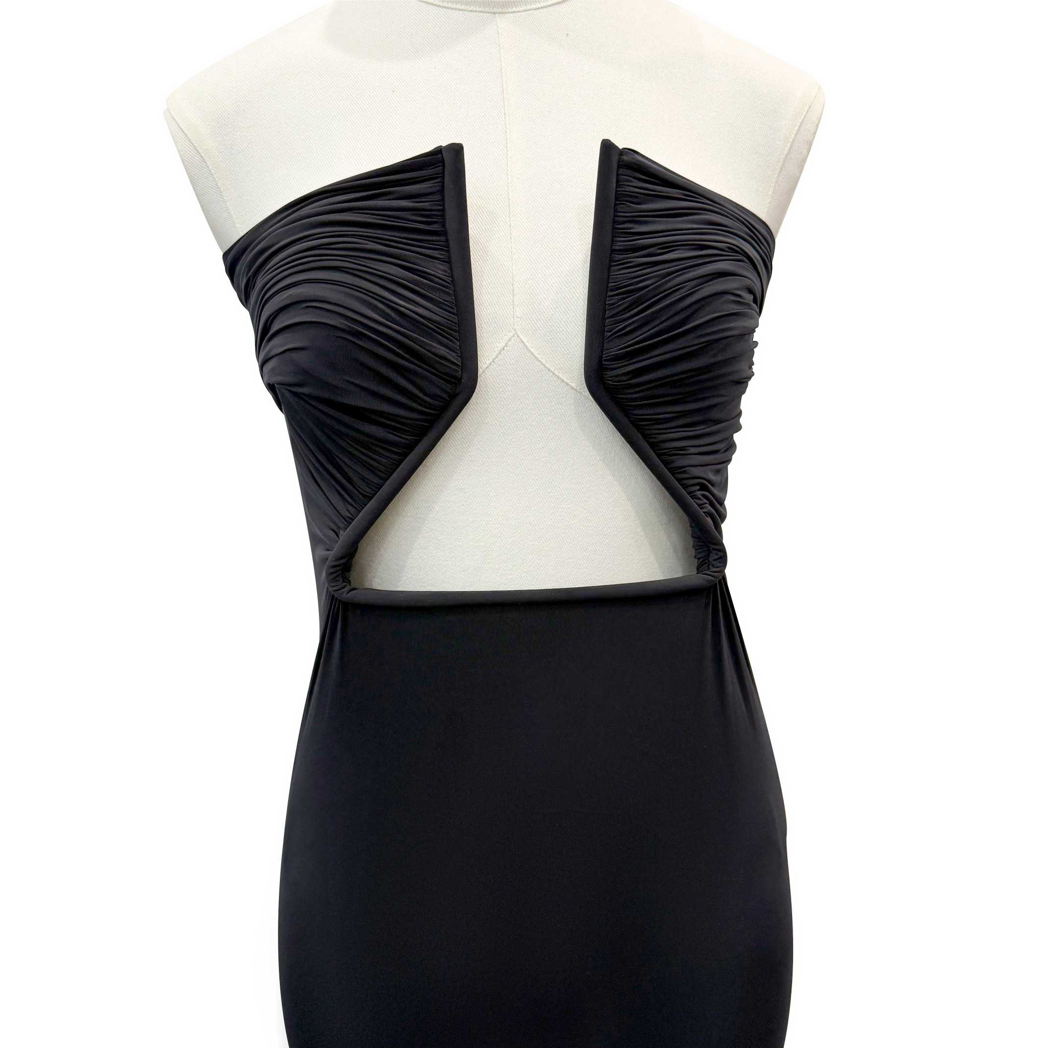 Rick Owens Jersey Prong Minidress - DopestKickz