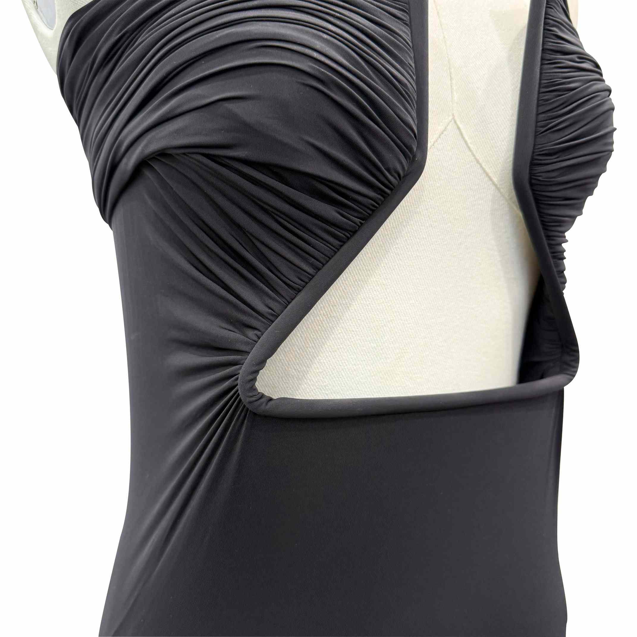 Rick Owens Jersey Prong Minidress - DopestKickz