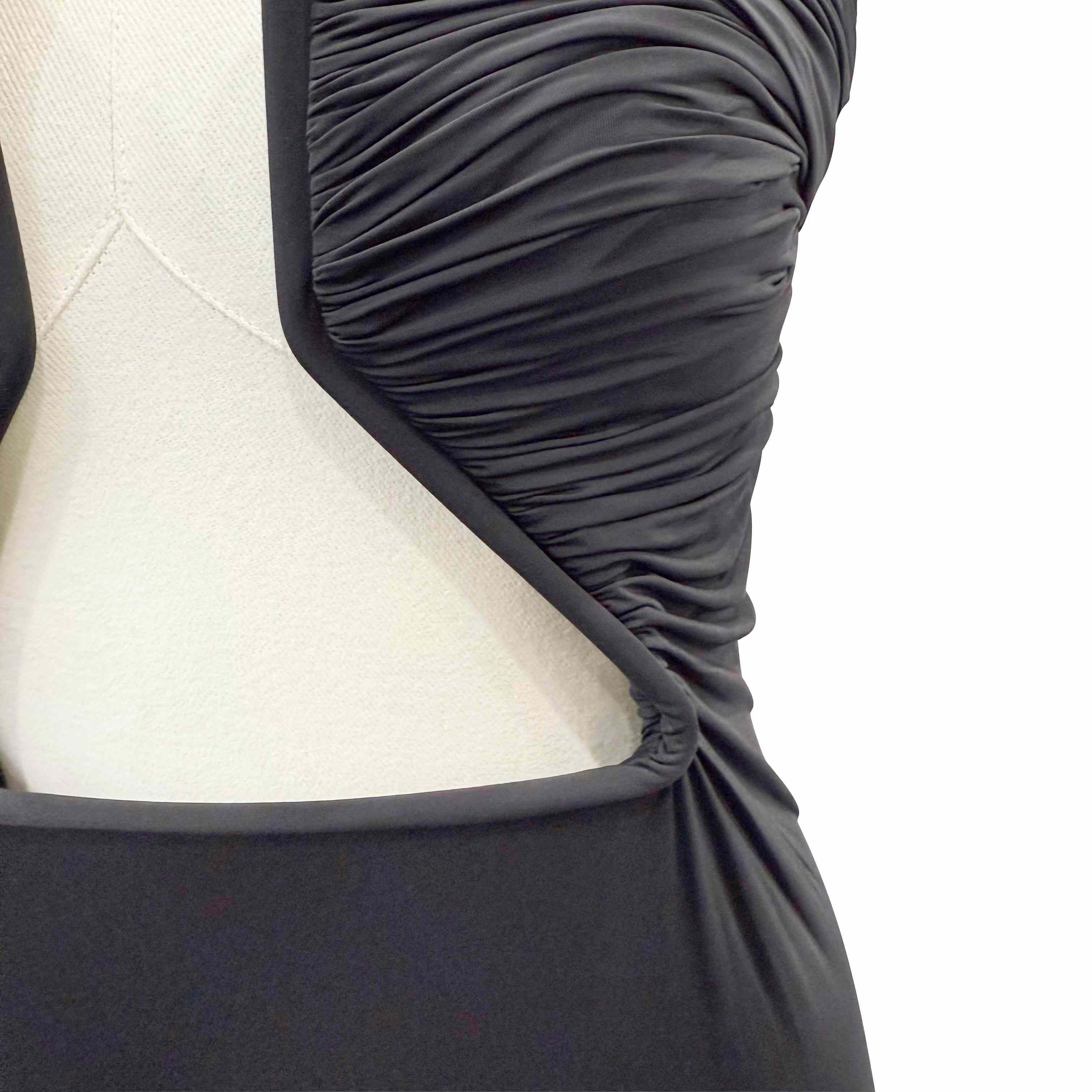 Rick Owens Jersey Prong Minidress - DopestKickz