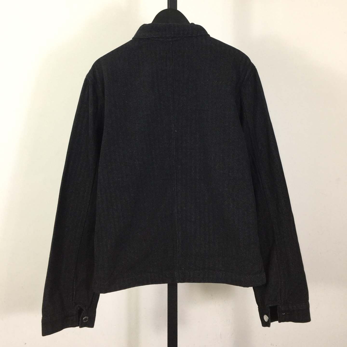 Prada Chevron Denim Blouson Jacket - DopestKickz