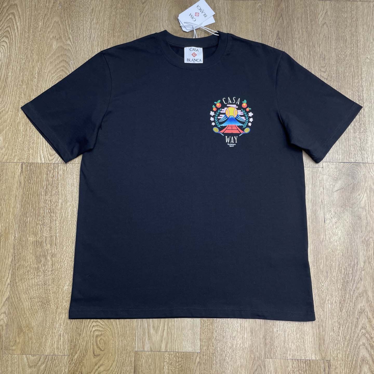 Casablanca Casa Way Mountain Short Sleeve T-Shirt   C1033 - DopestKickz