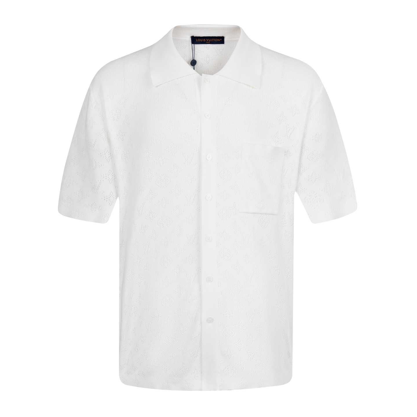 Louis Vuitton Short-Sleeved Monogram Shirt    - DopestKickz