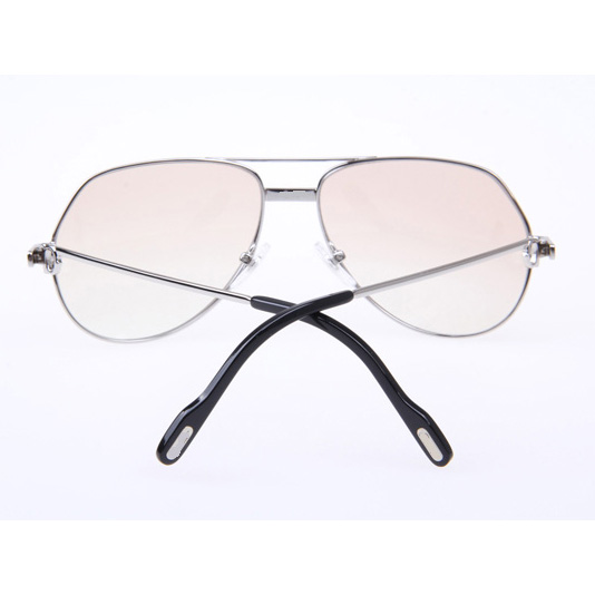 Cartier CT 1324912 Sunglasses In Silver Brown - DopestKickz