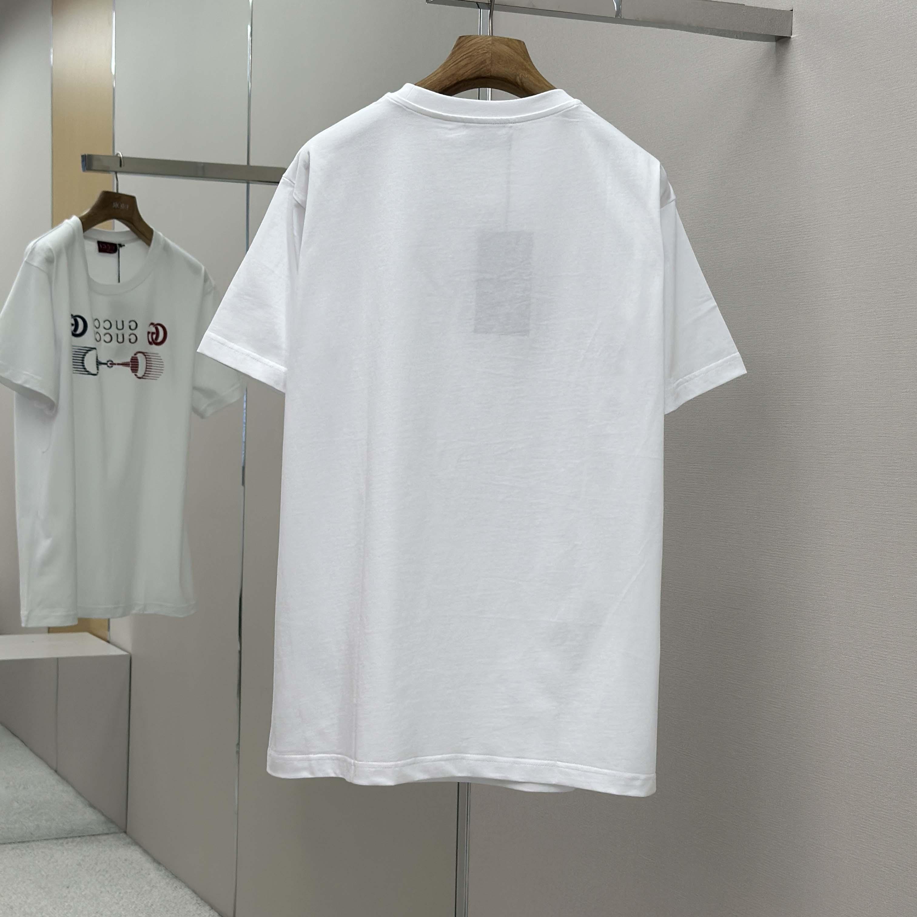 Gucci Printed Cotton Jersey T-shirt - DopestKickz