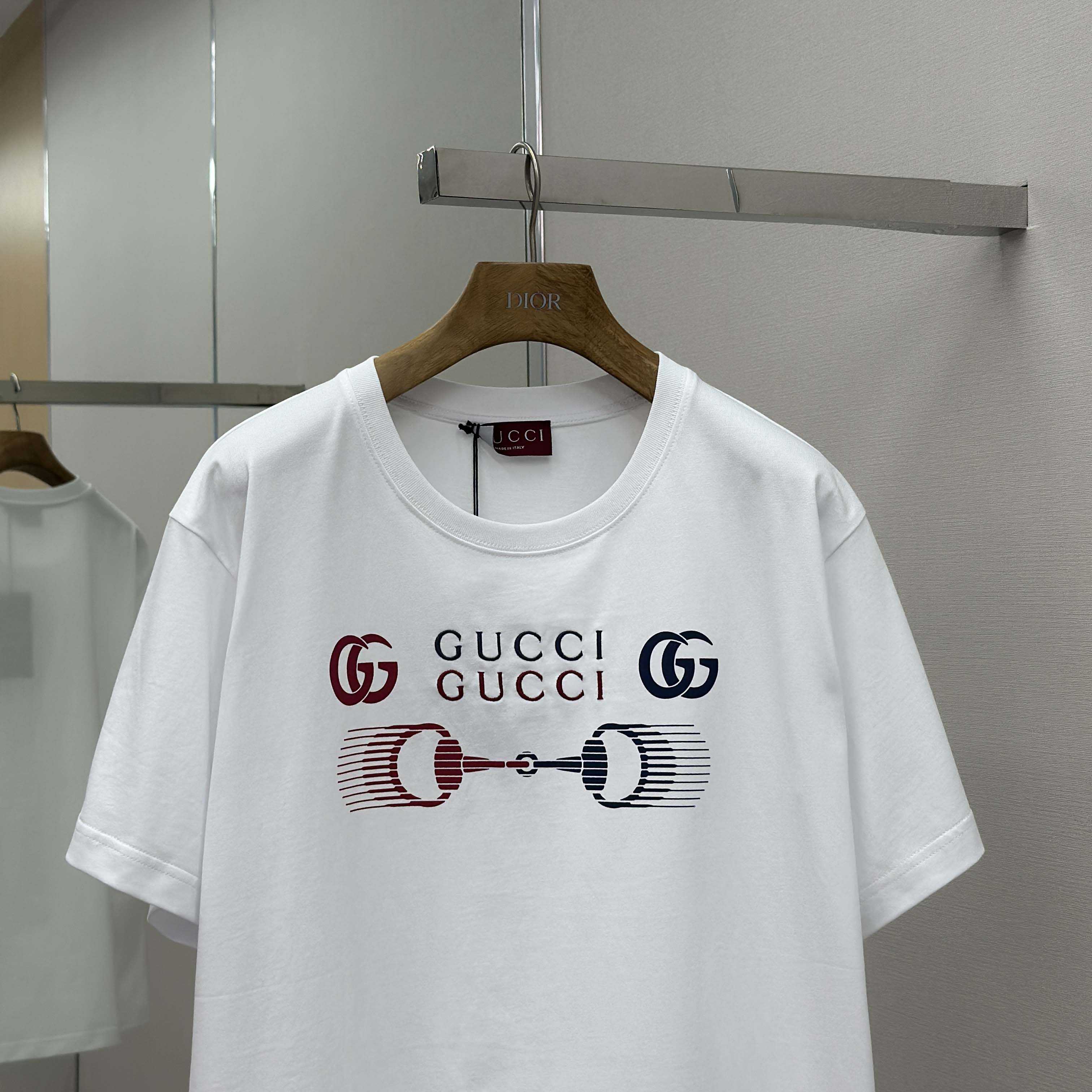 Gucci Printed Cotton Jersey T-shirt - DopestKickz