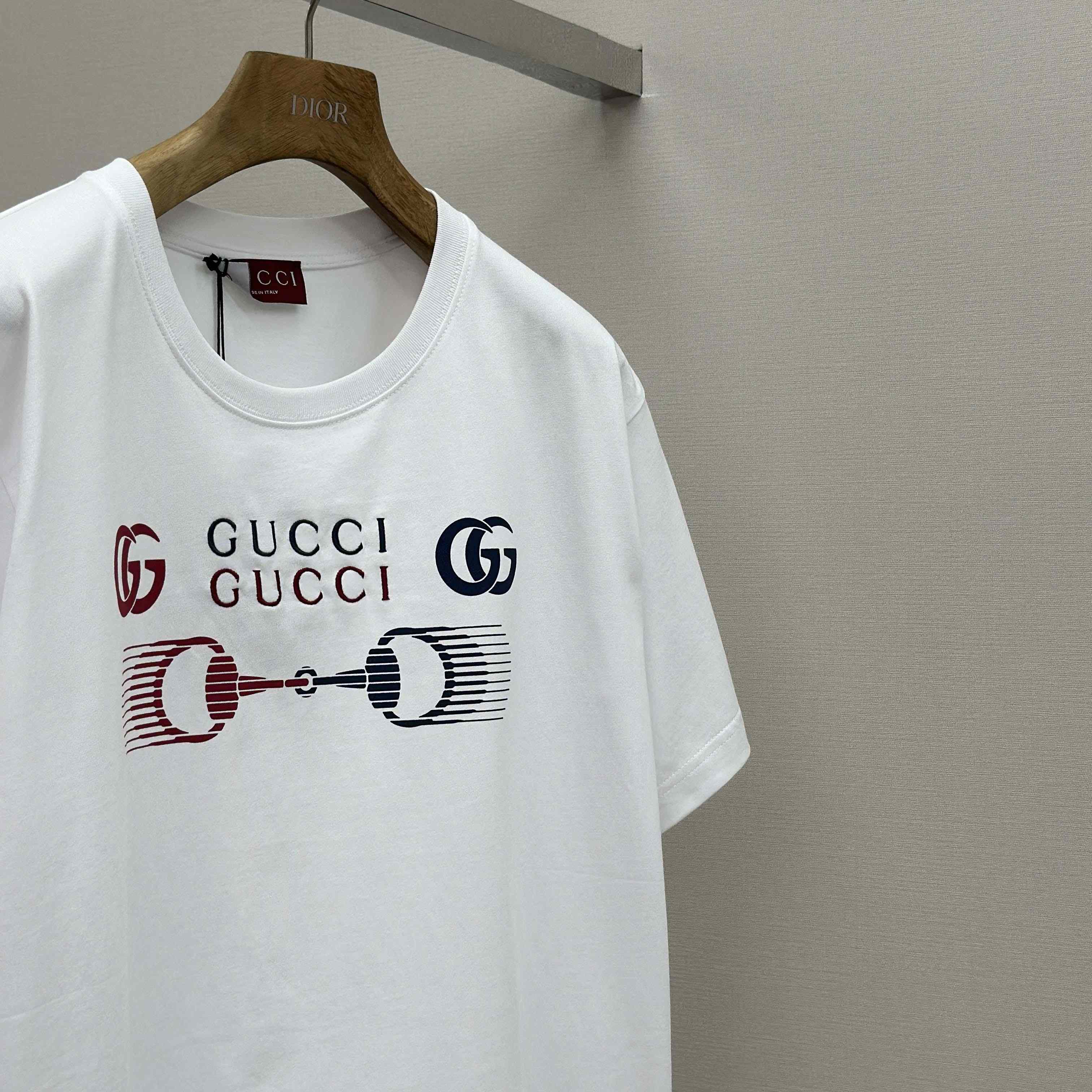 Gucci Printed Cotton Jersey T-shirt - DopestKickz