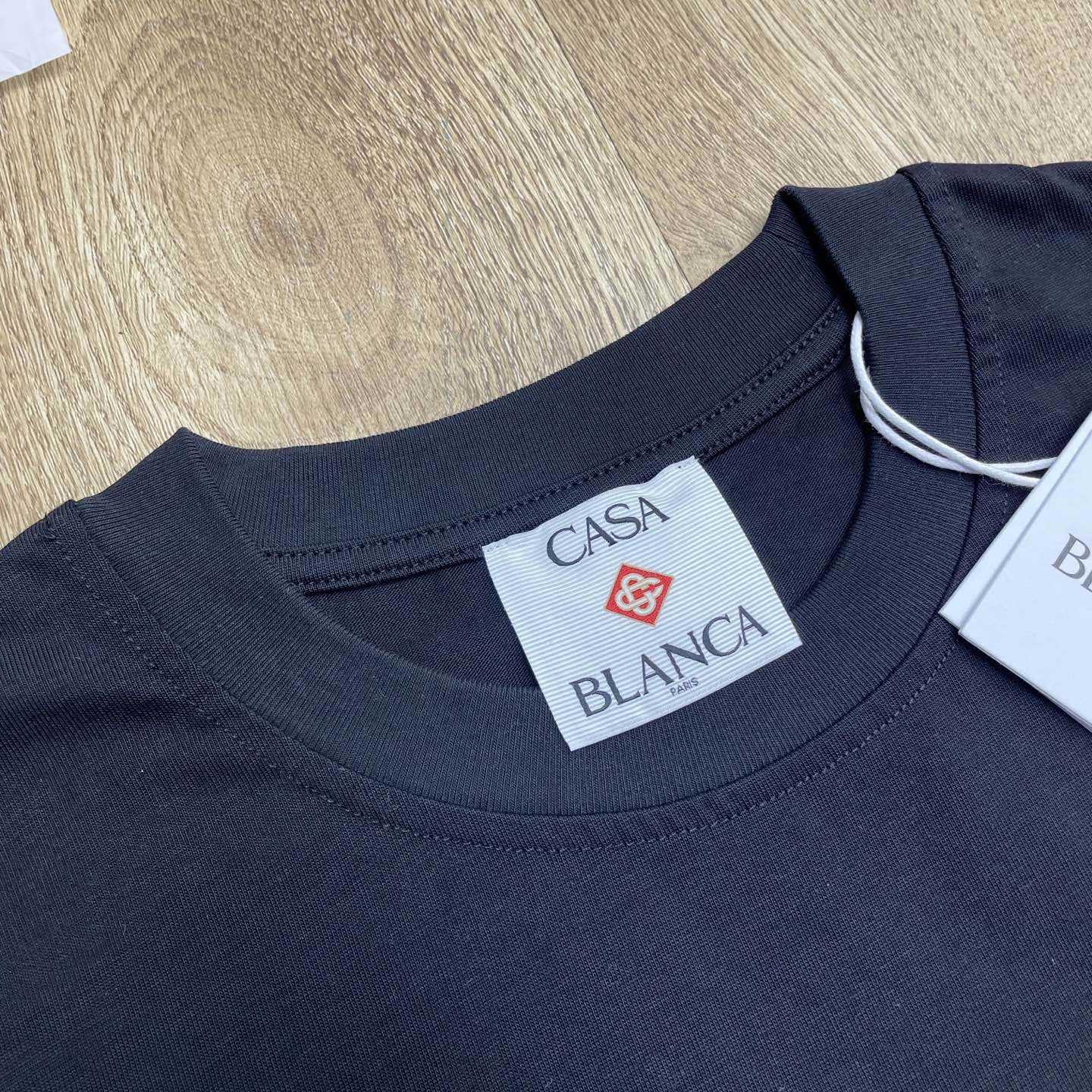 Casablanca Organic-cotton T-shirt   C1060 - DopestKickz