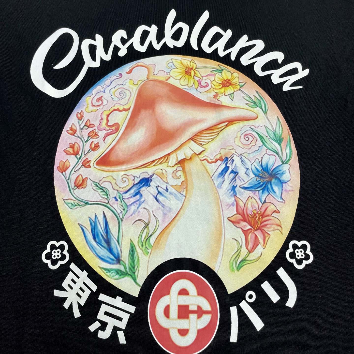 Casablanca Organic-cotton T-shirt   C1060 - DopestKickz