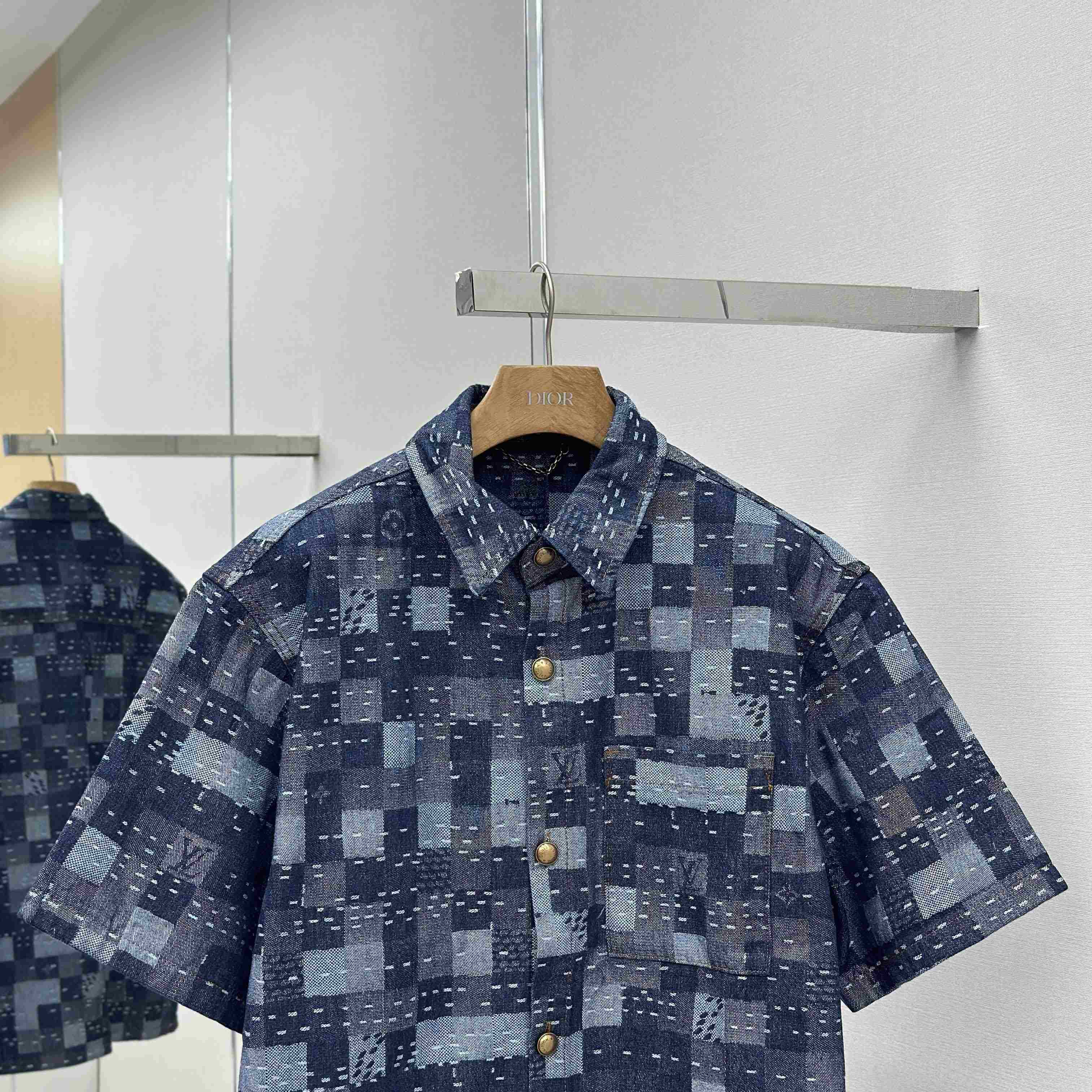 Louis Vuitton x Nigo Denim Shirts - DopestKickz