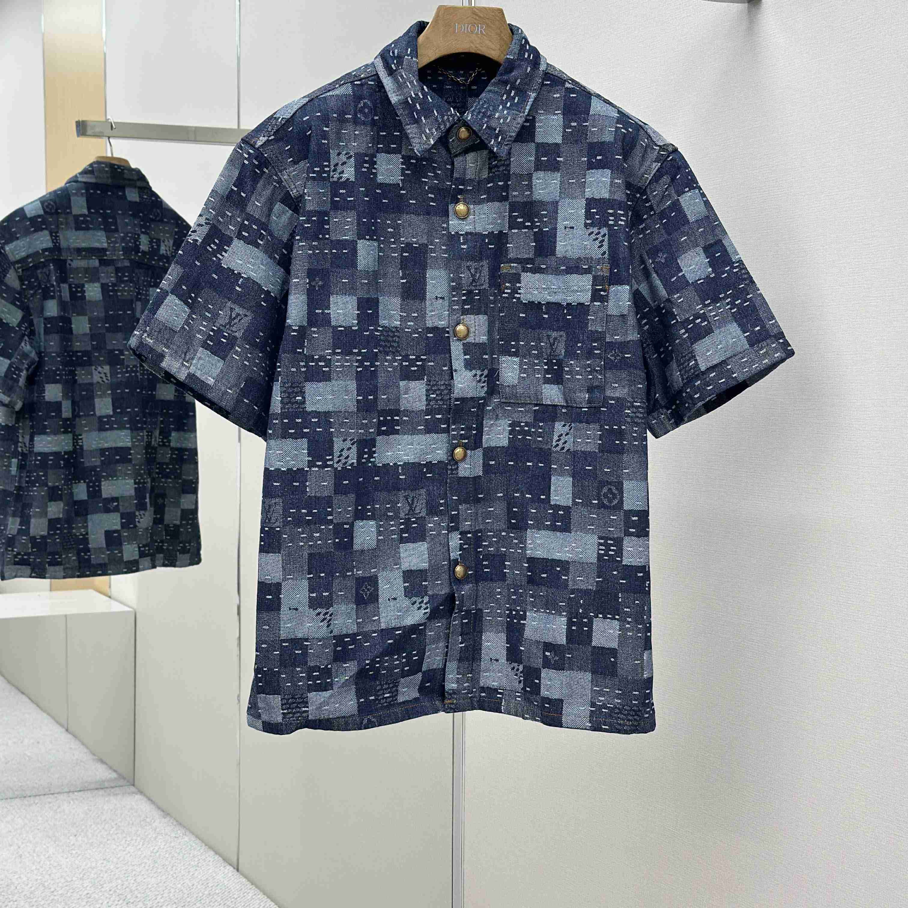 Louis Vuitton x Nigo Denim Shirts - DopestKickz