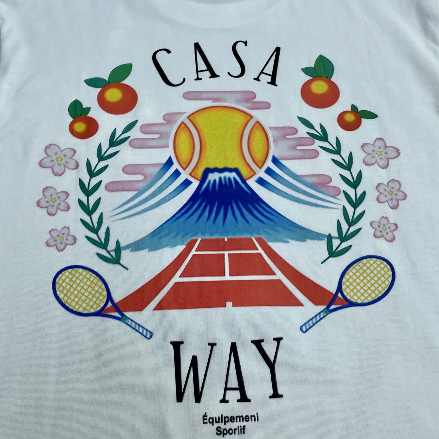 Casablanca Casa Way Mountain Short Sleeve T-Shirt   C1032 - DopestKickz