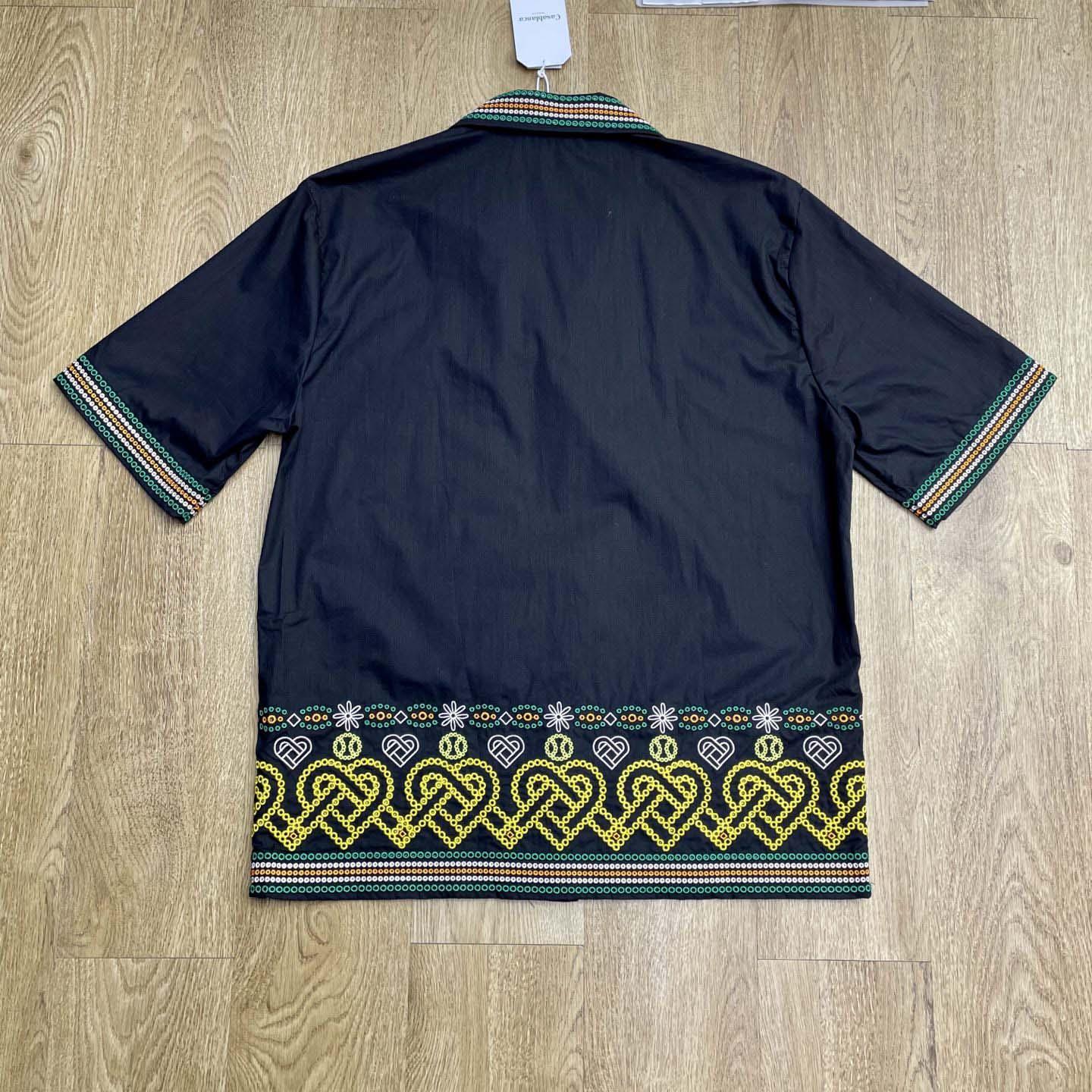 Casablanca Gradient Heat Broderie-anglaise Shirt      CA3544 - DopestKickz