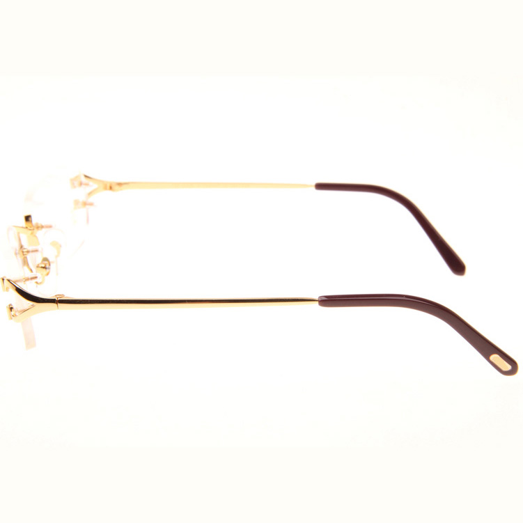 Cartier CT 2820829 Eyeglasses In Gold - DopestKickz