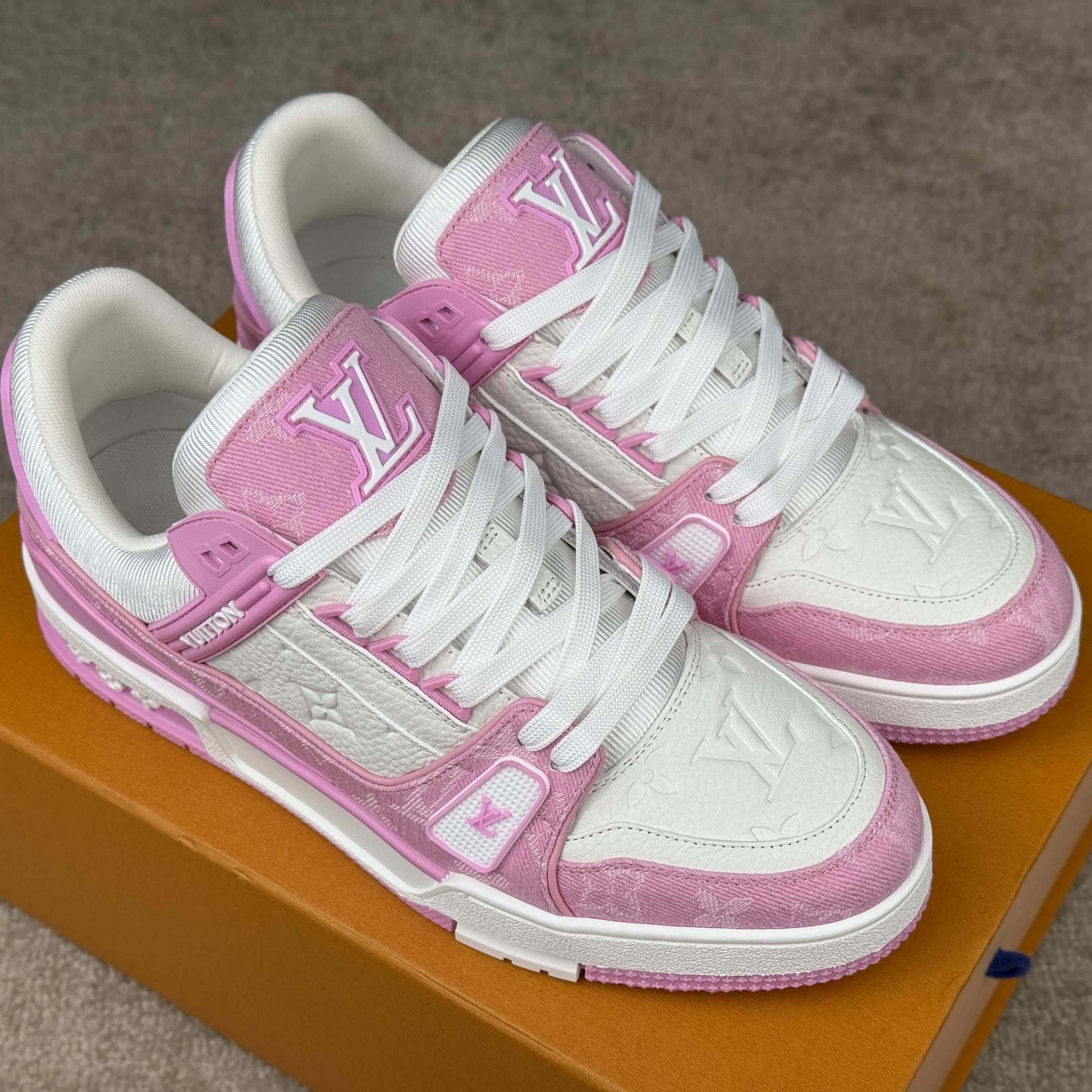 Louis Vuitton LV Trainer Sneaker   1AIKNK - DopestKickz