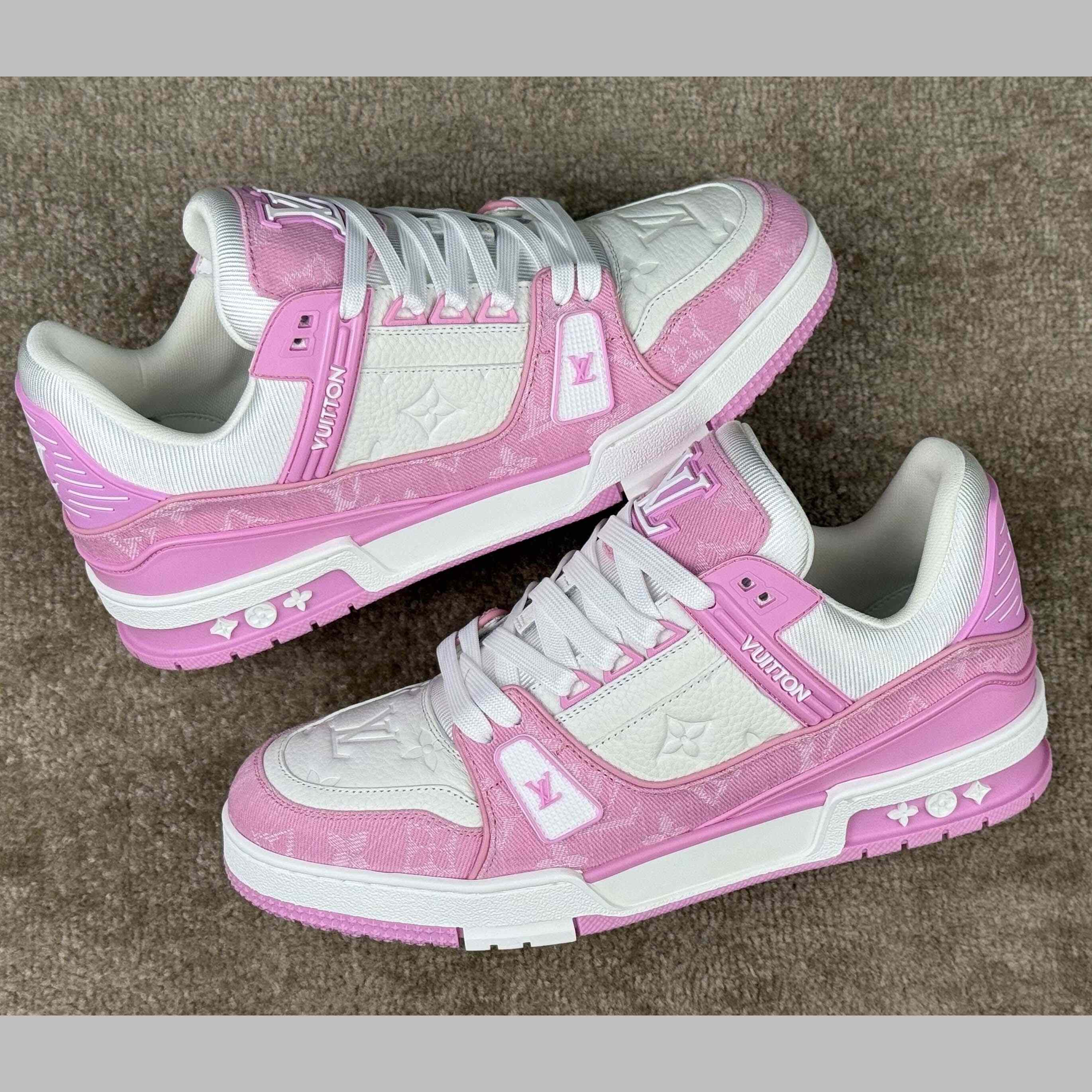 Louis Vuitton LV Trainer Sneaker   1AIKNK - DopestKickz