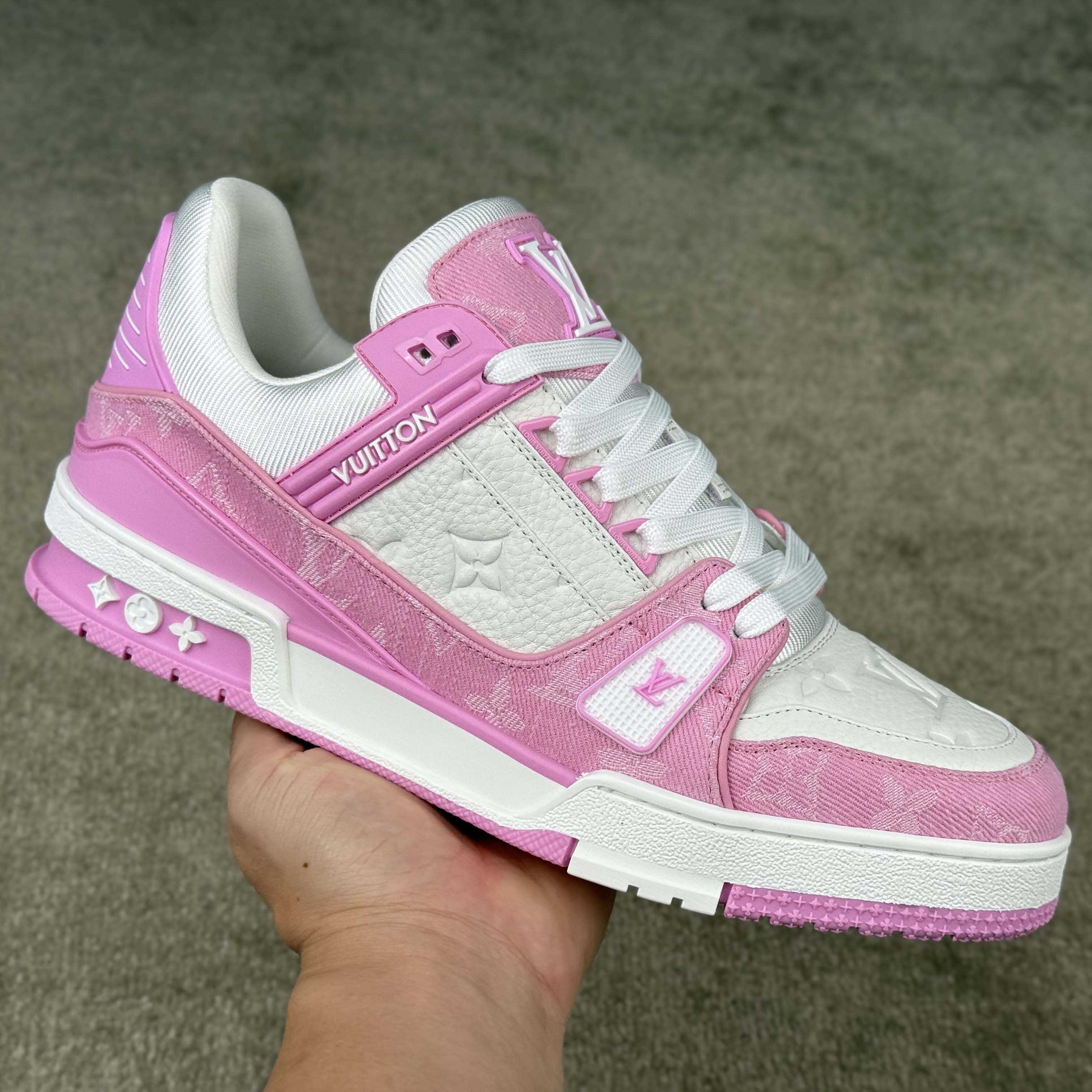 Louis Vuitton LV Trainer Sneaker   1AIKNK - DopestKickz