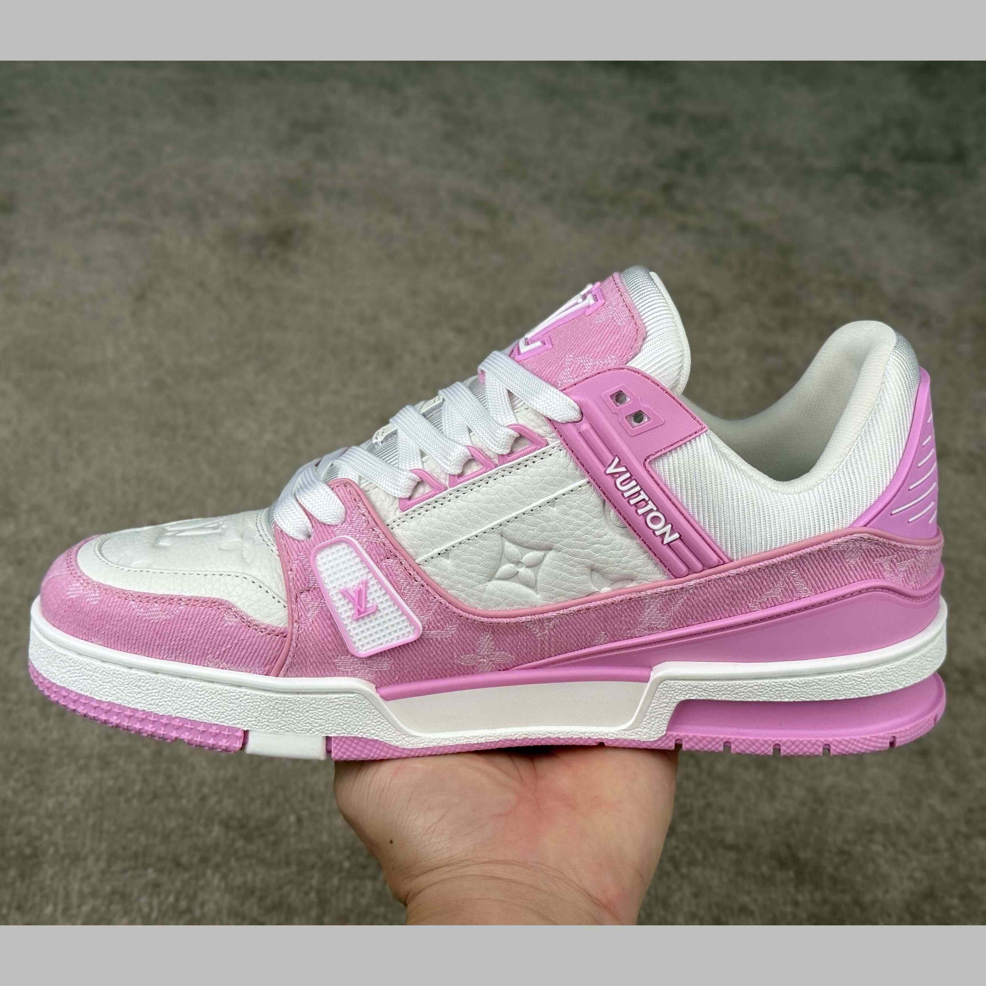 Louis Vuitton LV Trainer Sneaker   1AIKNK - DopestKickz